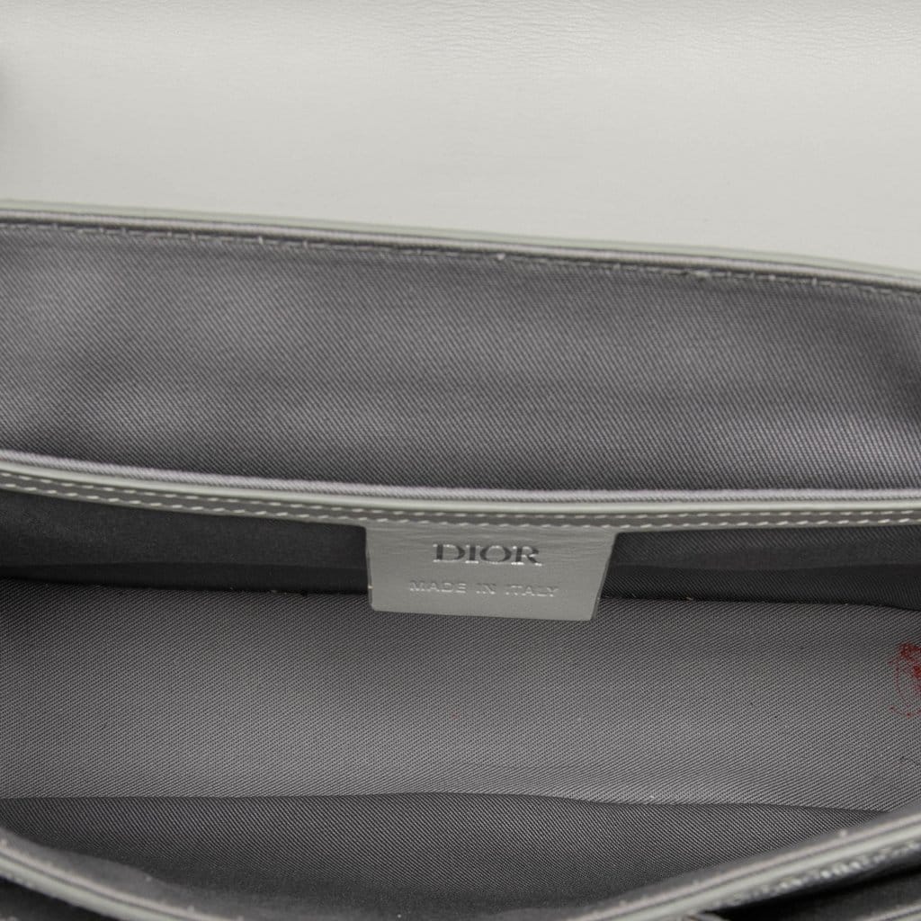 Dior Coated Canvas CD Diamond and Calfskin Hit The Road Messenger Bag