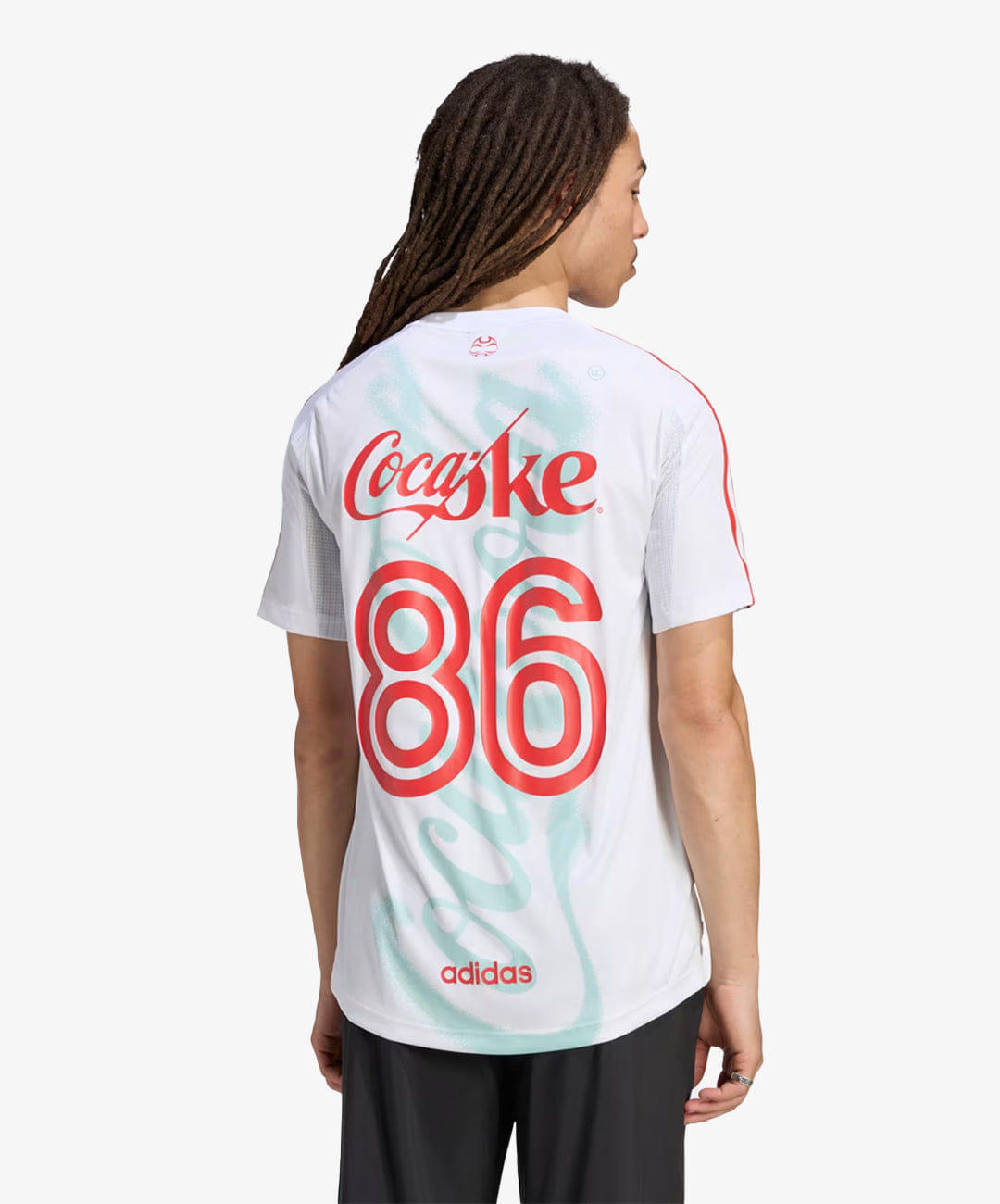 ADIDAS ORIGINALS | x COCA - COLA TEAMGEIST 26 JERSEY { WHITE