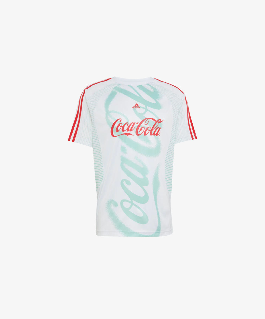 ADIDAS ORIGINALS | x COCA - COLA TEAMGEIST 26 JERSEY { WHITE