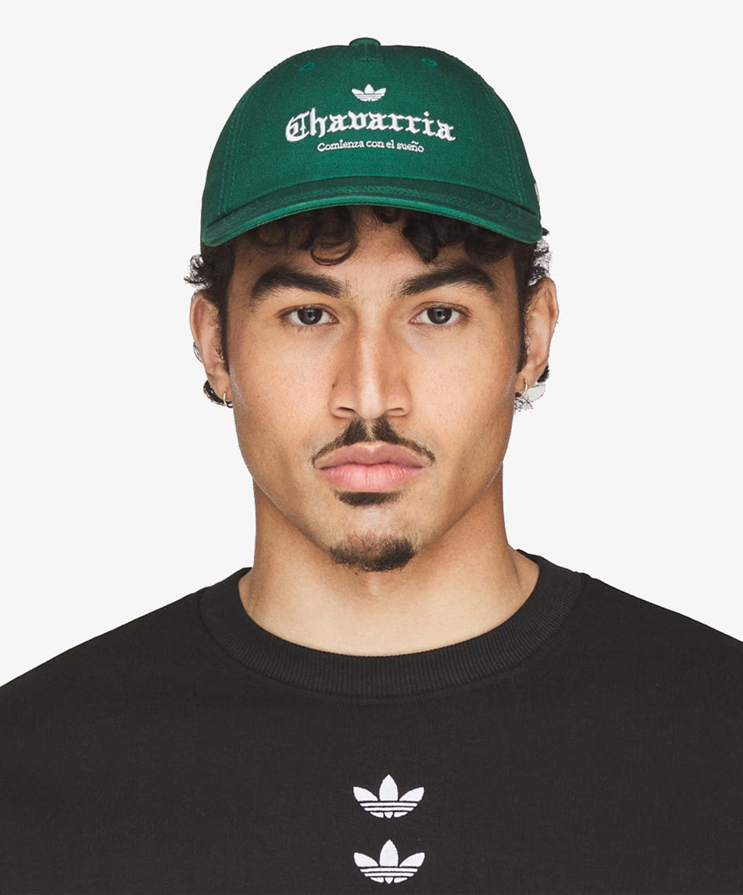 ADIDAS ORIGINALS | CHAVARRIA LOGO HAT { COLLEGIATE GREEN