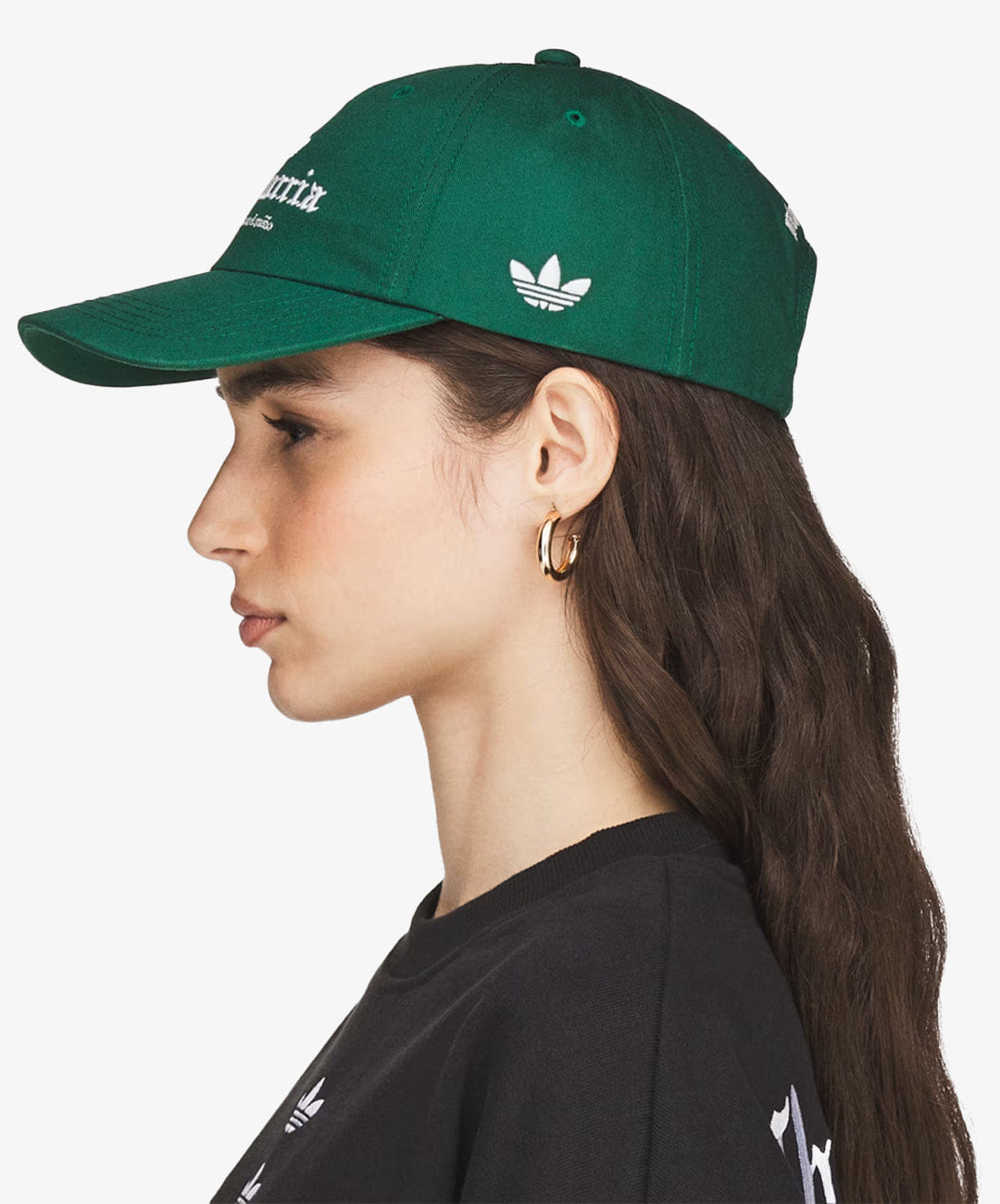 ADIDAS ORIGINALS | CHAVARRIA LOGO HAT { COLLEGIATE GREEN