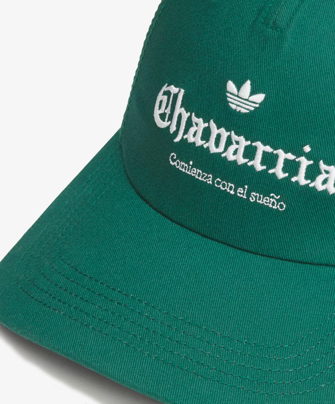 ADIDAS ORIGINALS | CHAVARRIA LOGO HAT { COLLEGIATE GREEN