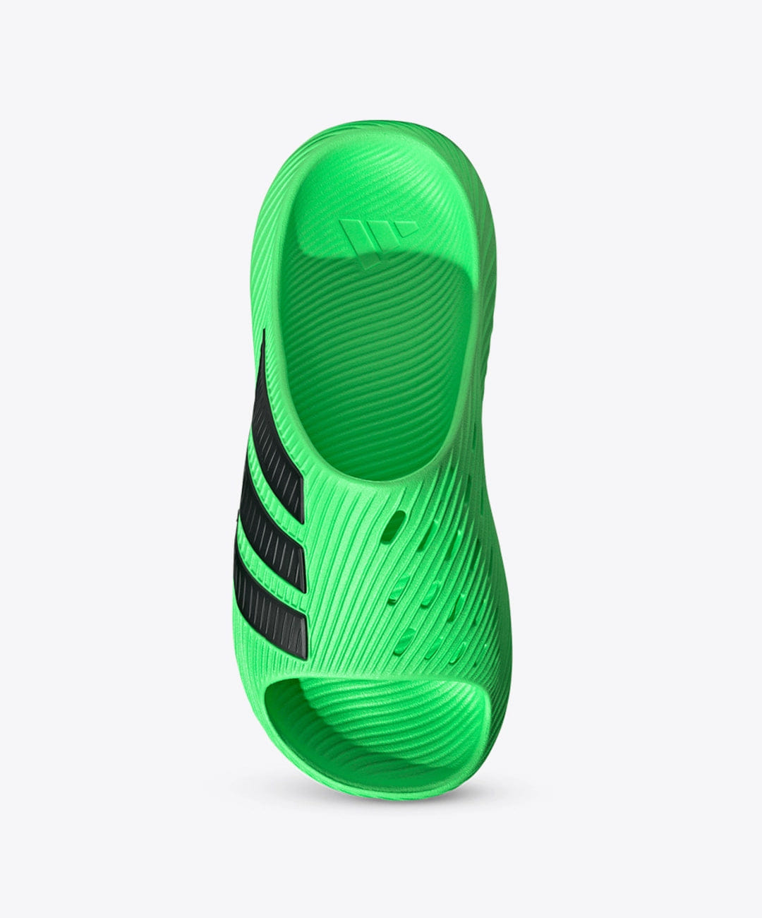 ADIDAS | PURECHILL SLIDES { SCREAMING GREEN/CORE BLACK
