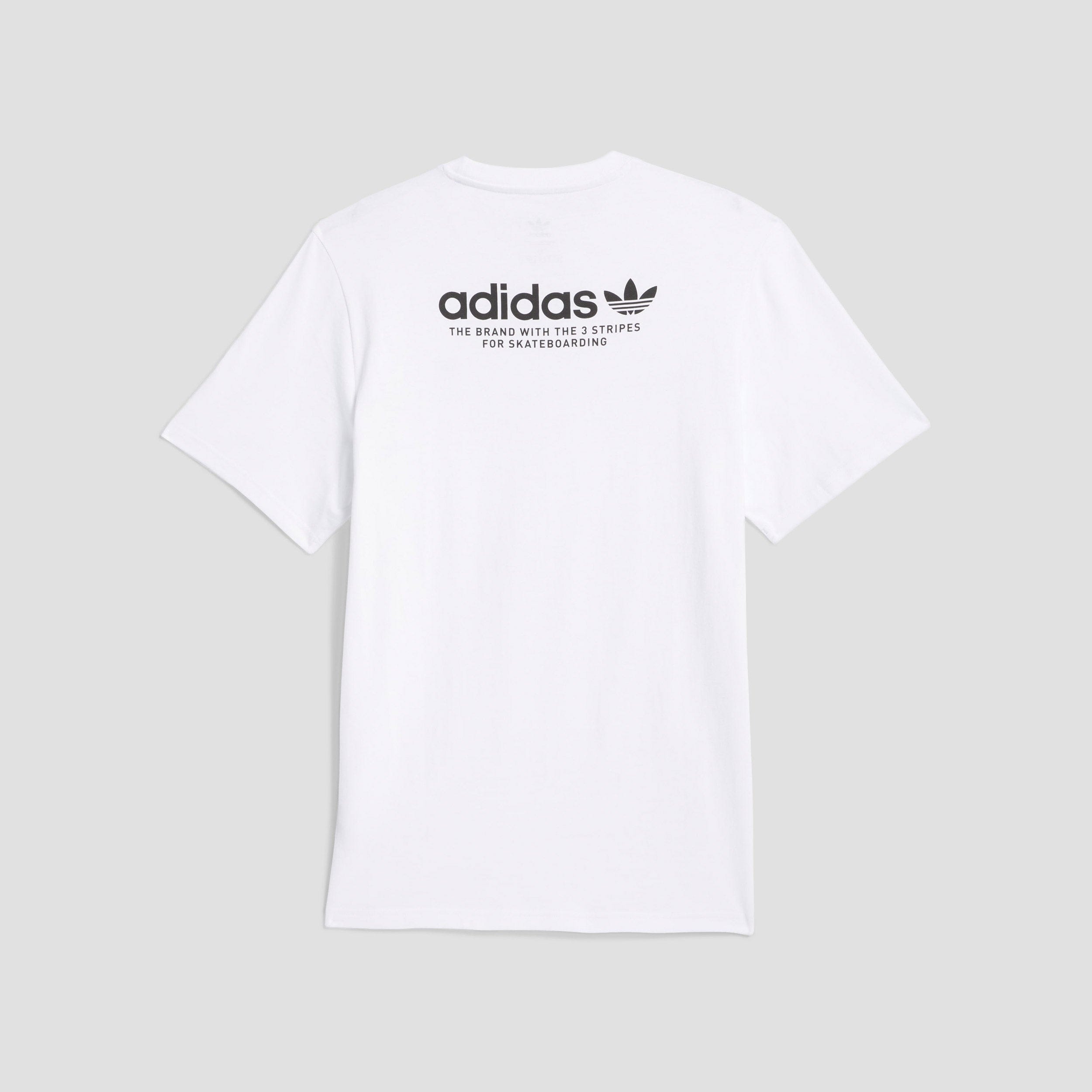 adidas 4.0 Logo T - Shirt White / Black