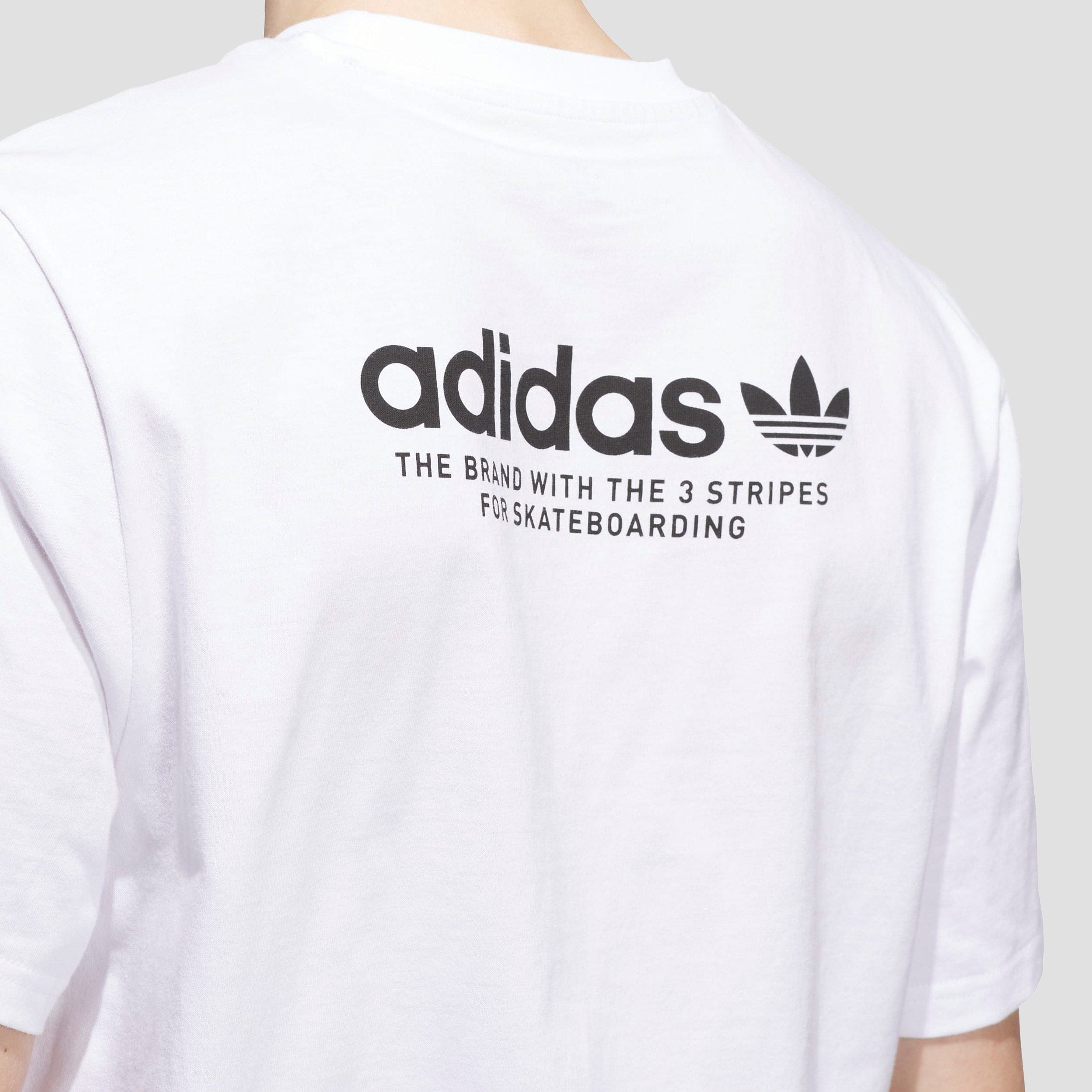 adidas 4.0 Logo T - Shirt White / Black