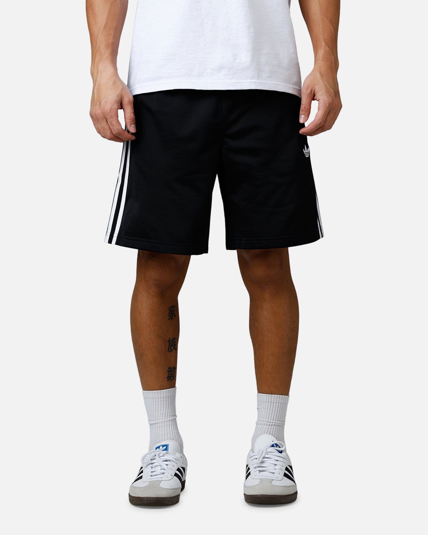adidas Firebird Shorts Black/White