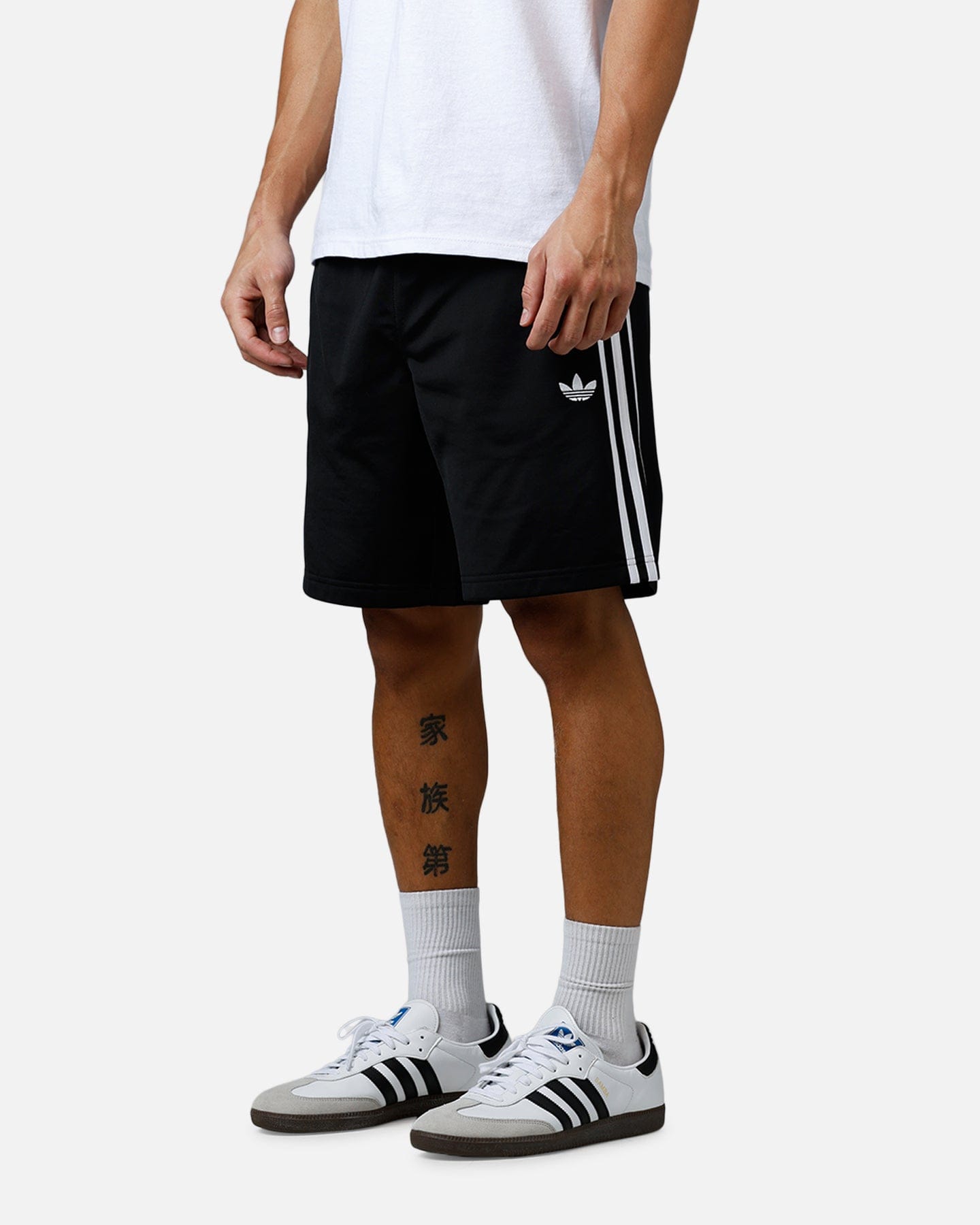 adidas Firebird Shorts Black/White