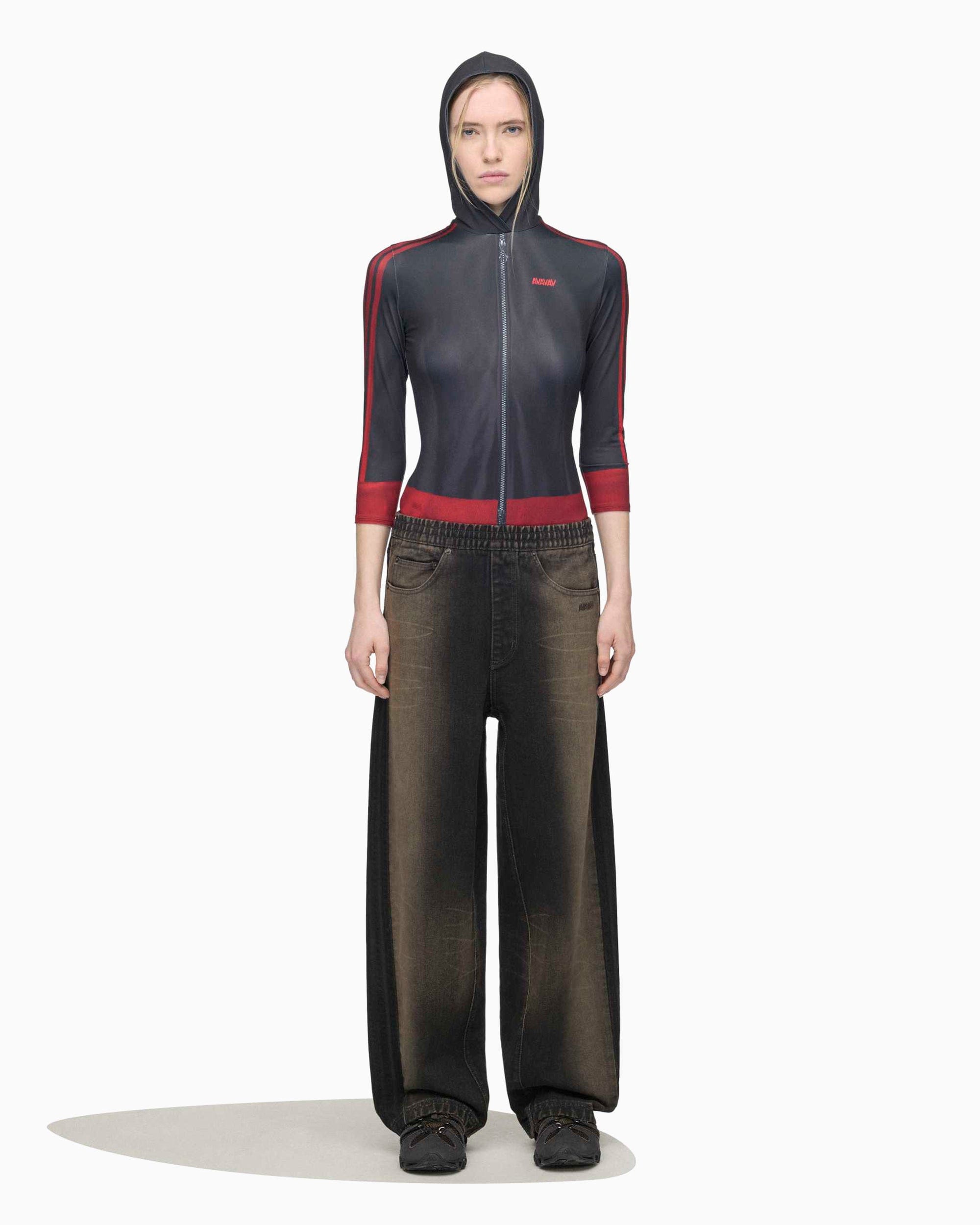 adidas Pantalones vaqueros Baggy adidas Originals x AVAVAV para mujer