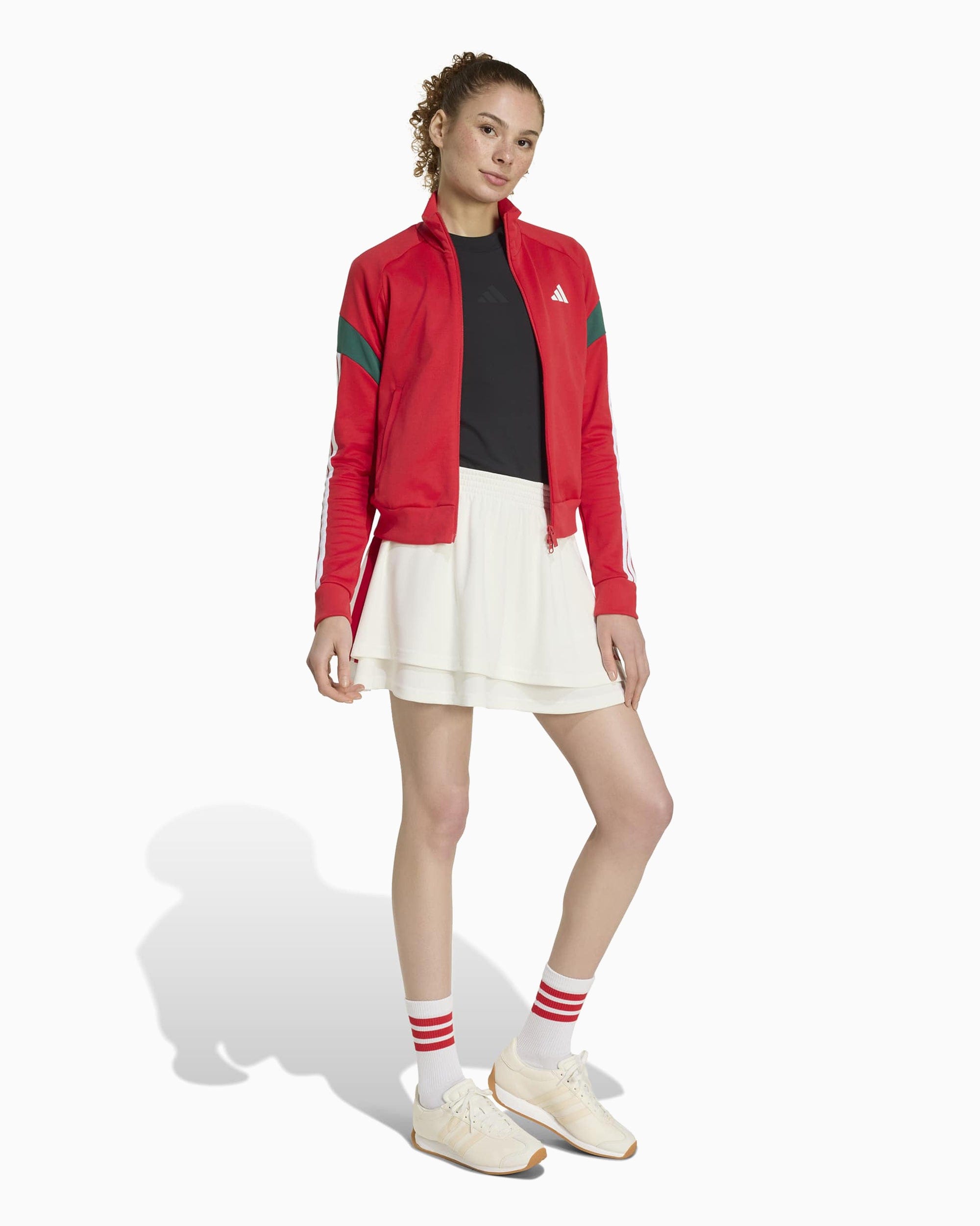 adidas Falda corta adidas Originals House Of Tiro Nations Pack para mujer