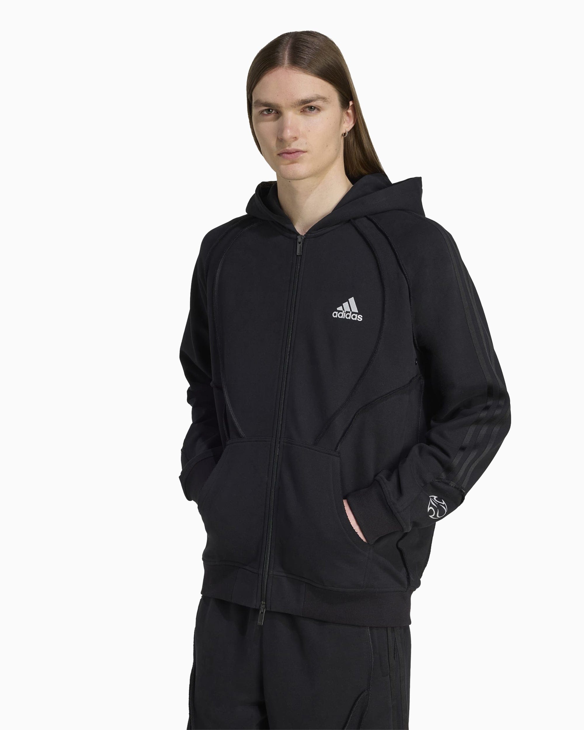adidas Sudadera con cremallera Relaxed adidas Adilenium Adilenium Teamgeist para hombre