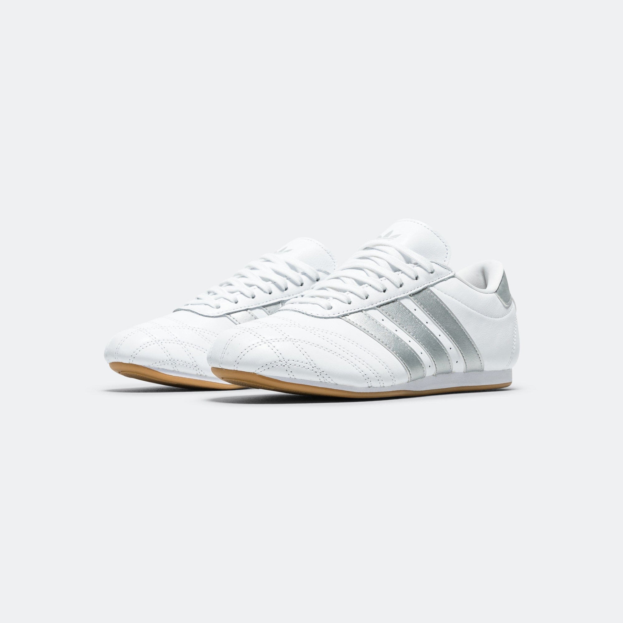 adidas Womens Taekwondo Lace - Footwear White/Silver Metalic - Gum