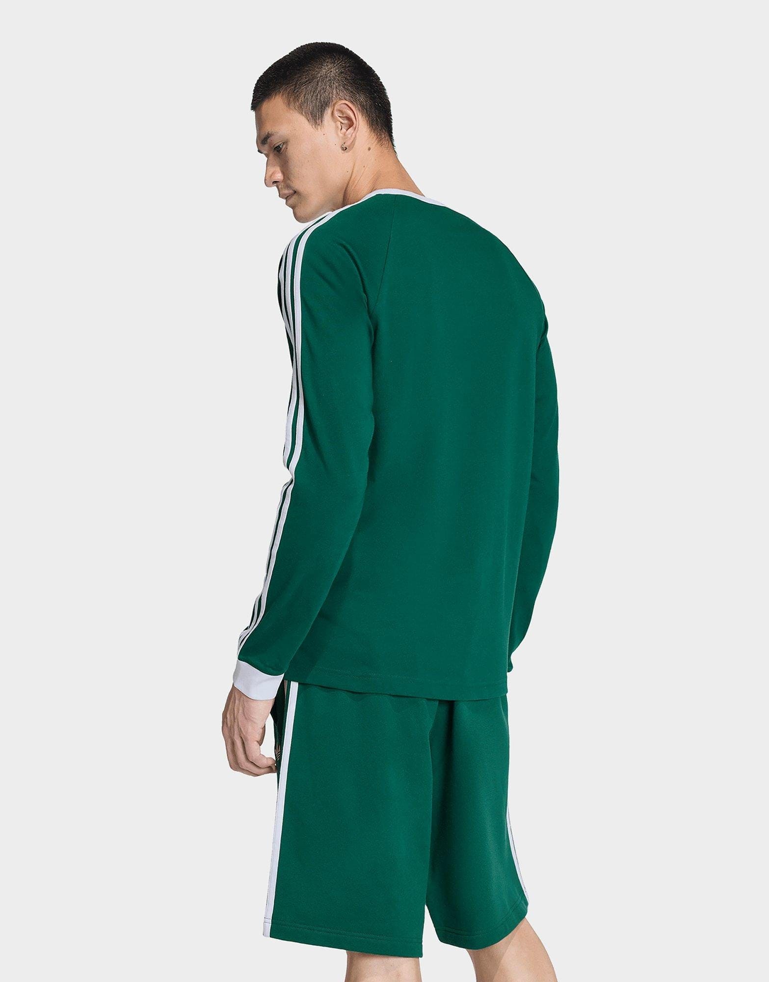 adidas 3 - Stripes Long Sleeve T - Shirt