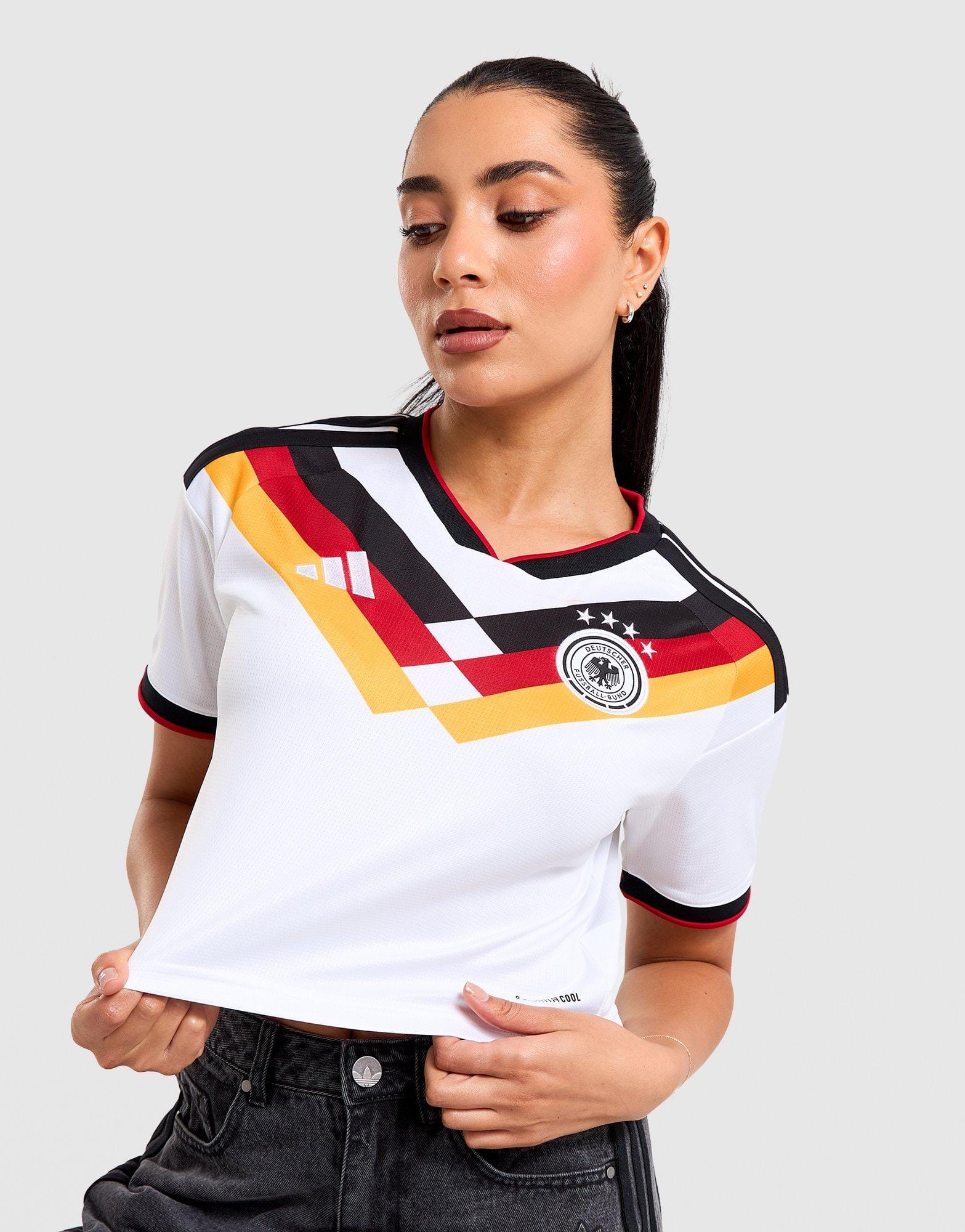 adidas Germany 26 Home Replica Cropped Jersey