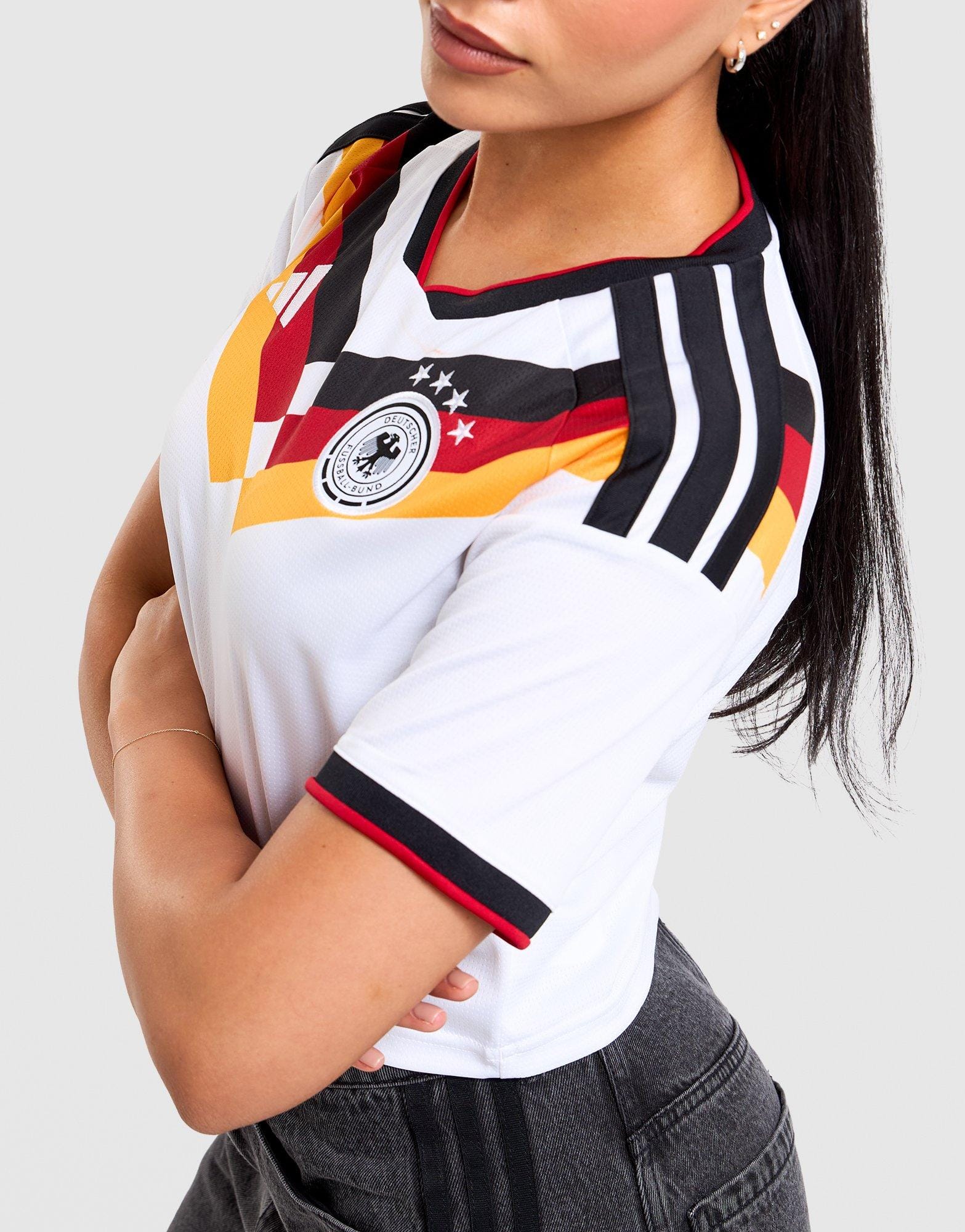 adidas Germany 26 Home Replica Cropped Jersey