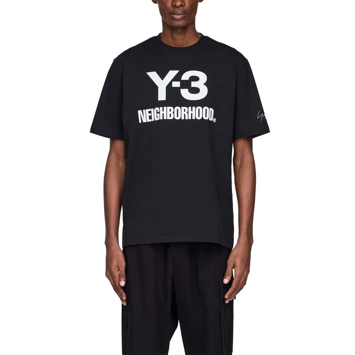 adidas Y - 3 NBHD Logo T-Shirt Black