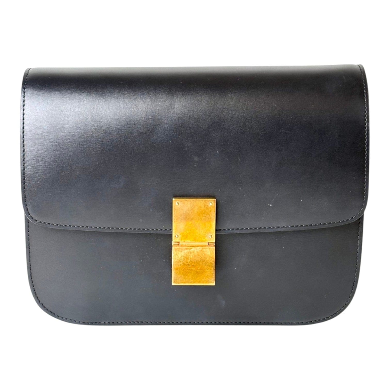 Celine Black Classic Box Bag
