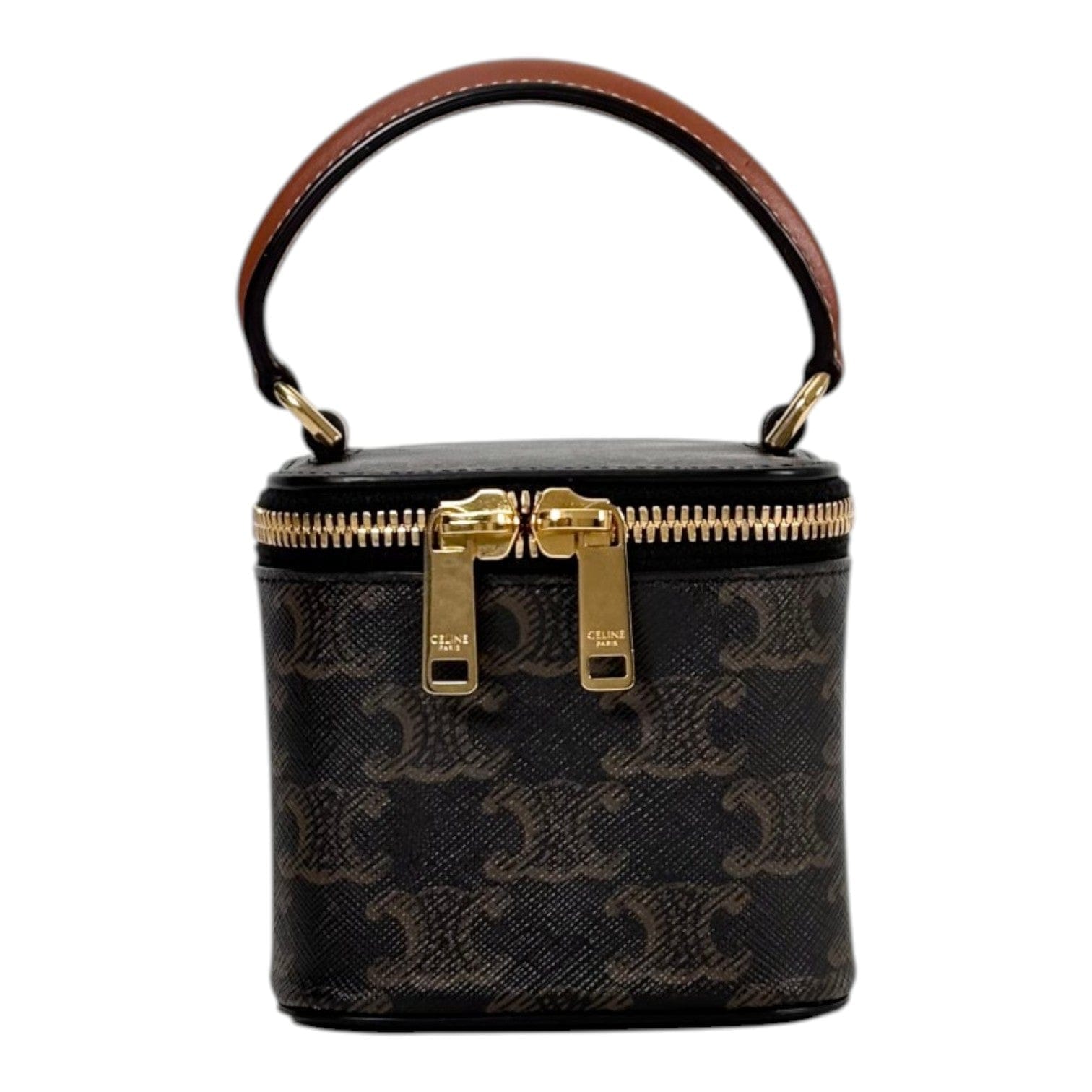Celine Triomphe Canvas Vanity Bag