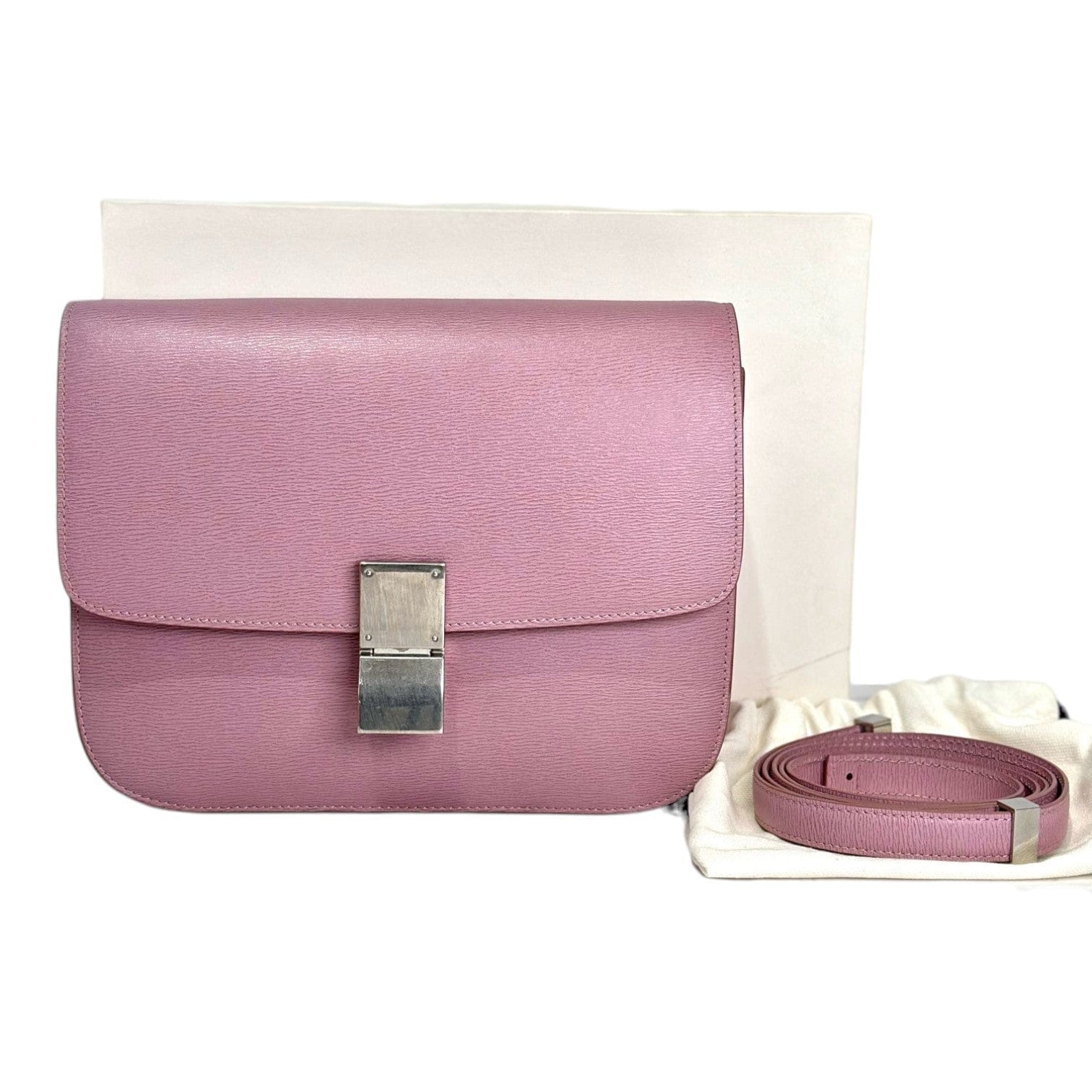 Celine Classic Box Pink Bag