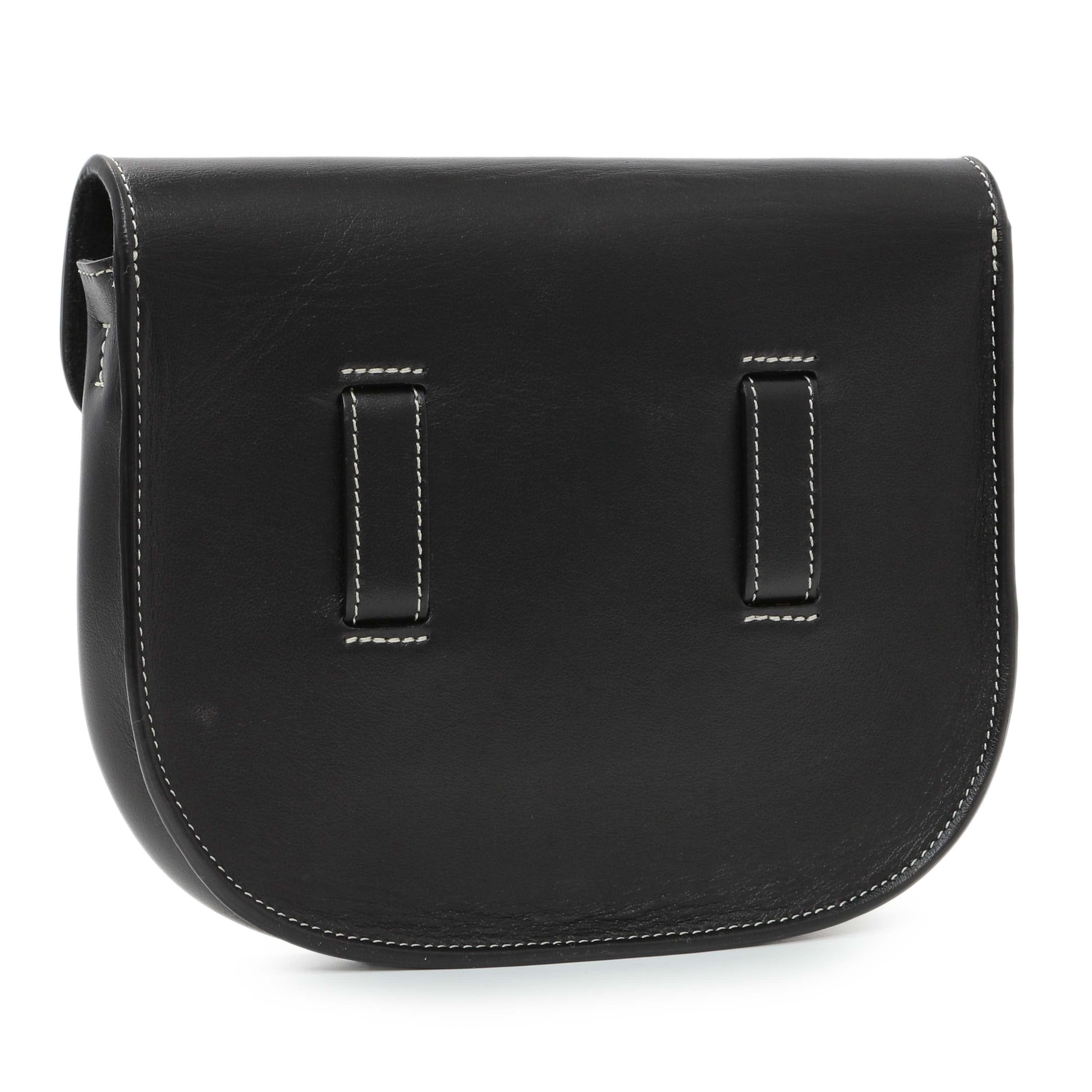 Celine Black Smooth Calfskin Mini Symmetrical Bag