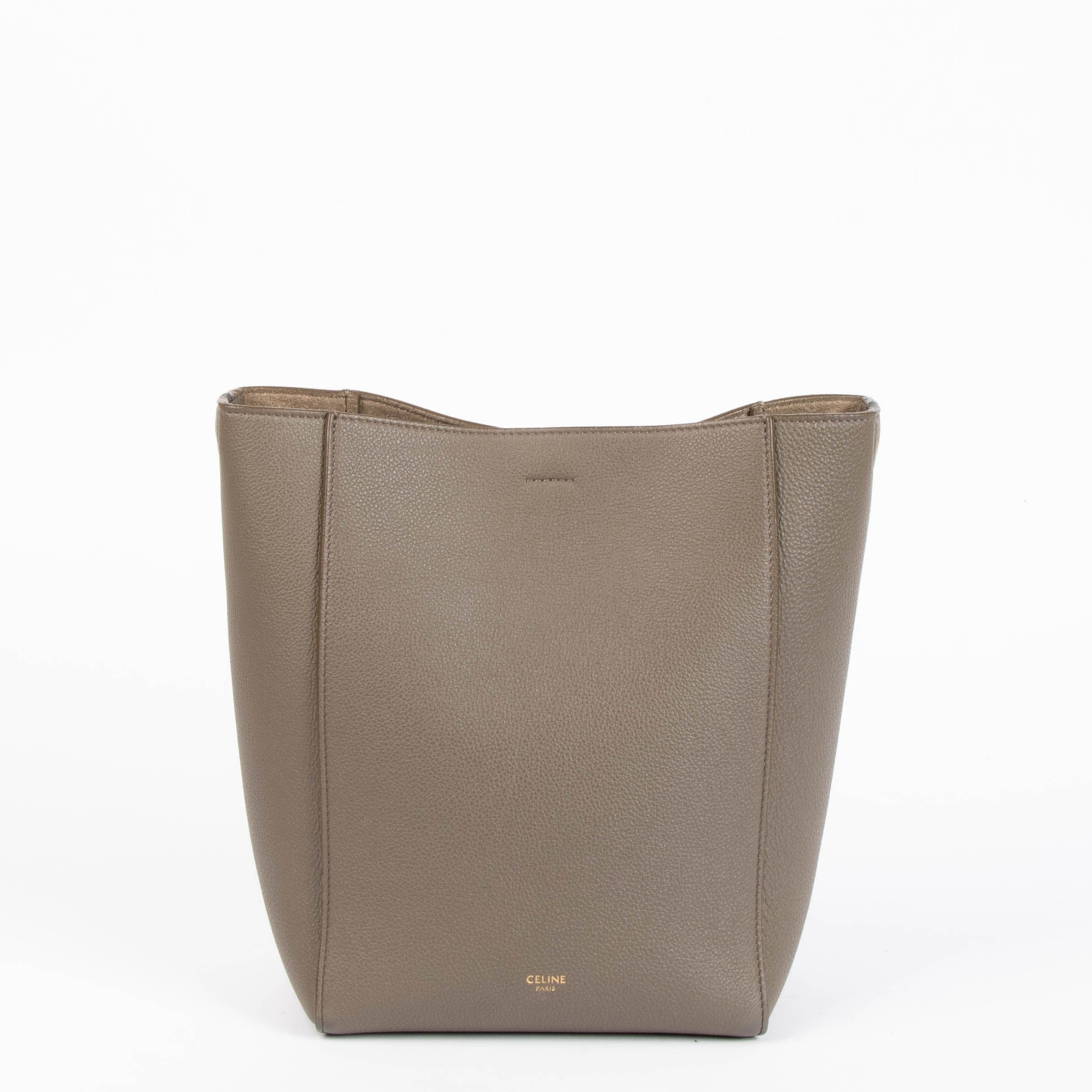 Celine Taupe Seau Bag