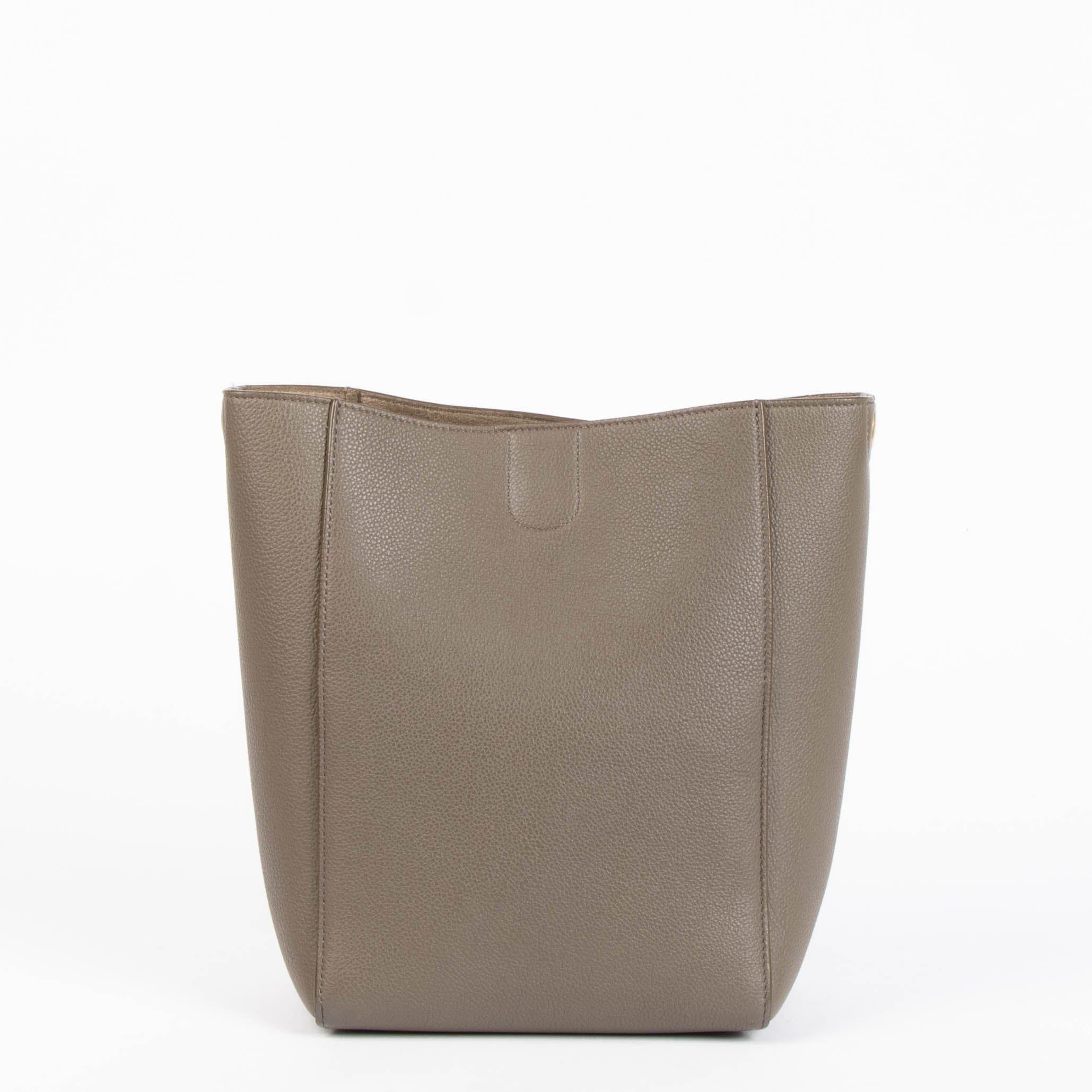 Celine Taupe Seau Bag