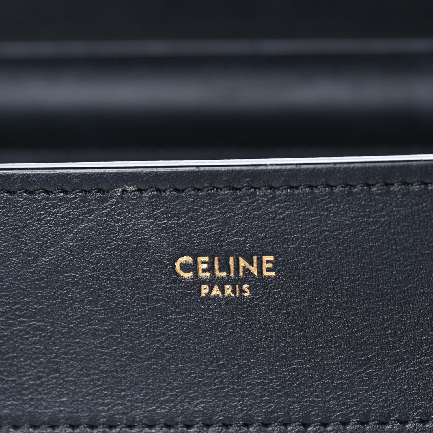 Celine Smooth Calfskin Micro Luggage Black
