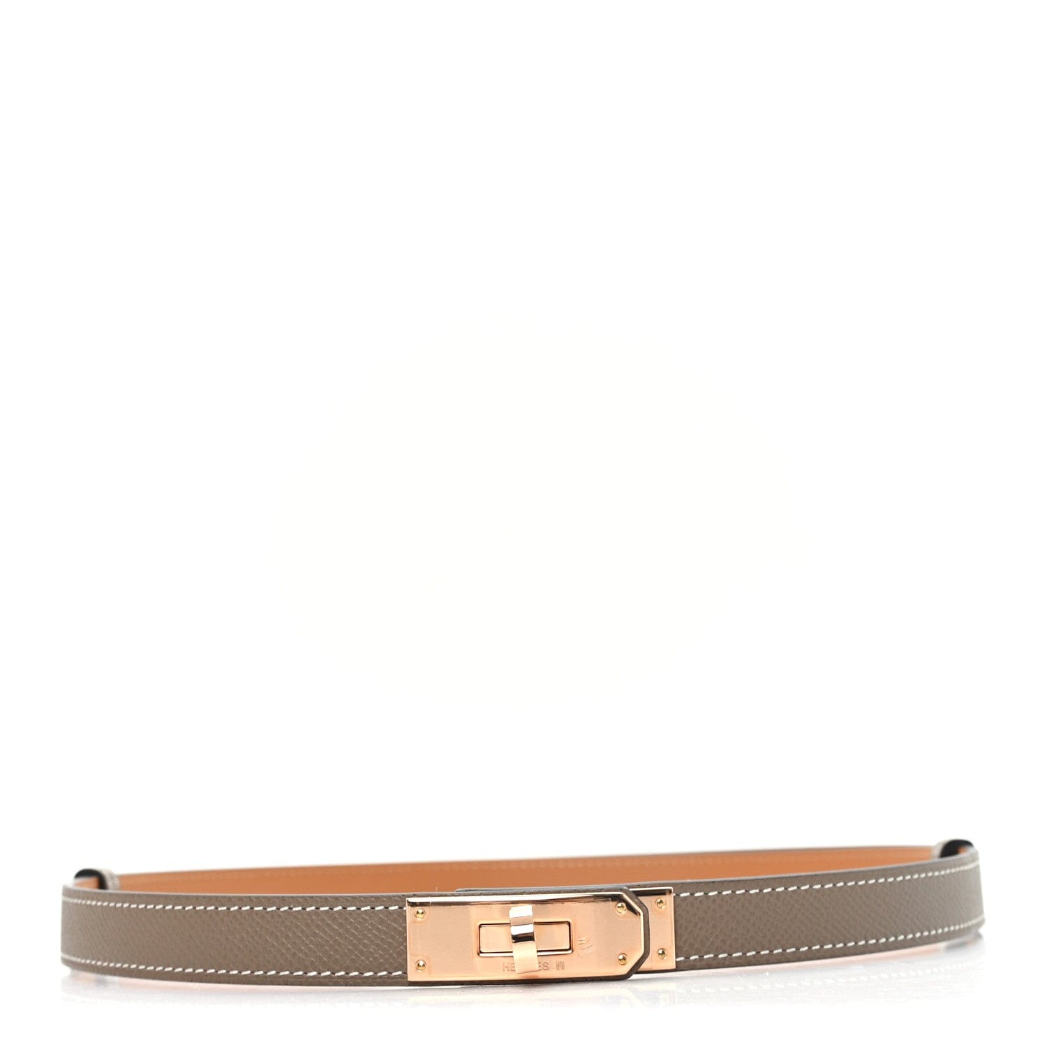 Hermes Epsom Kelly Belt Etoupe