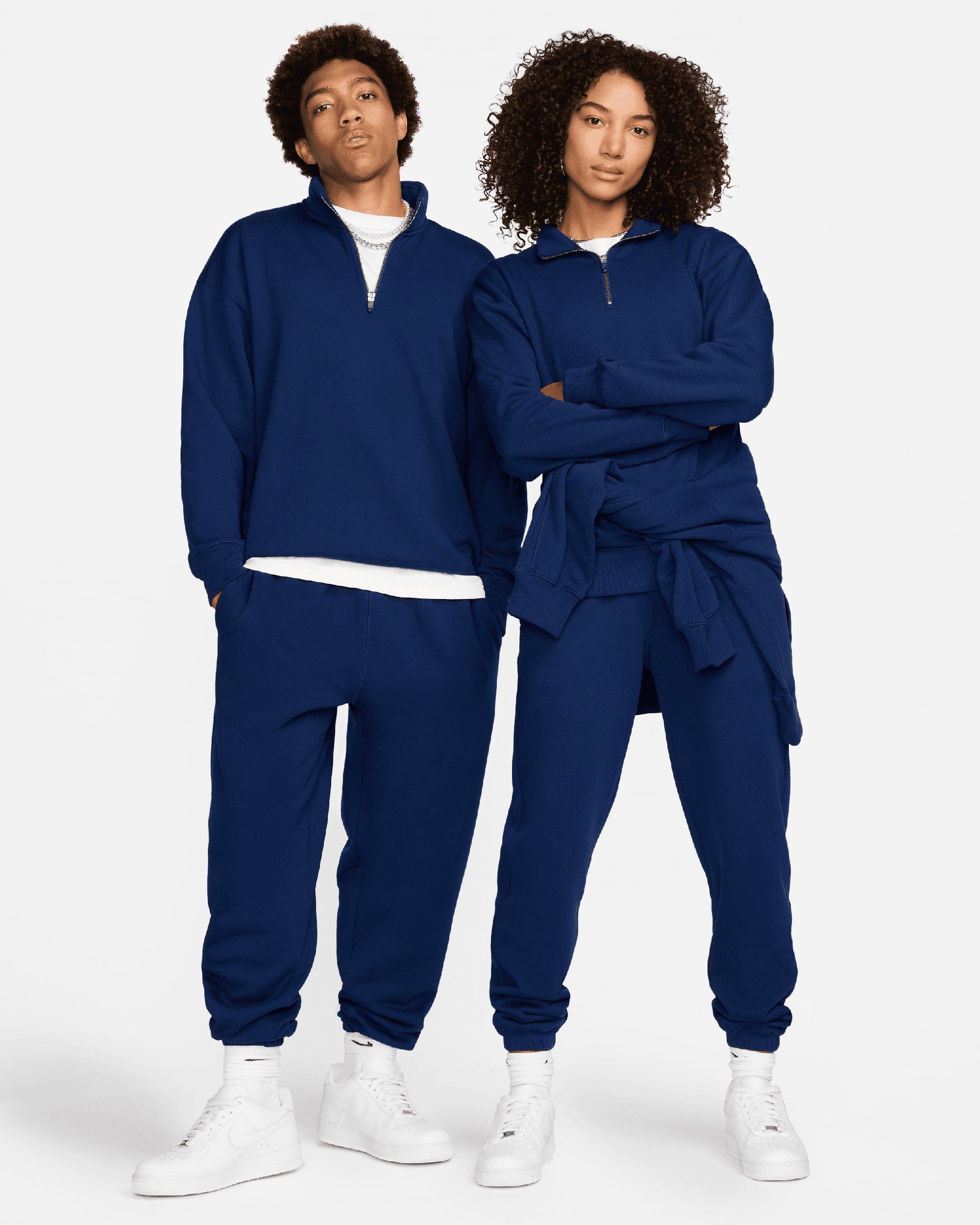 Nike Sudadera Half Zip Nike Unisex Wool Classics Quarter Zip Sweatshirt Unisex