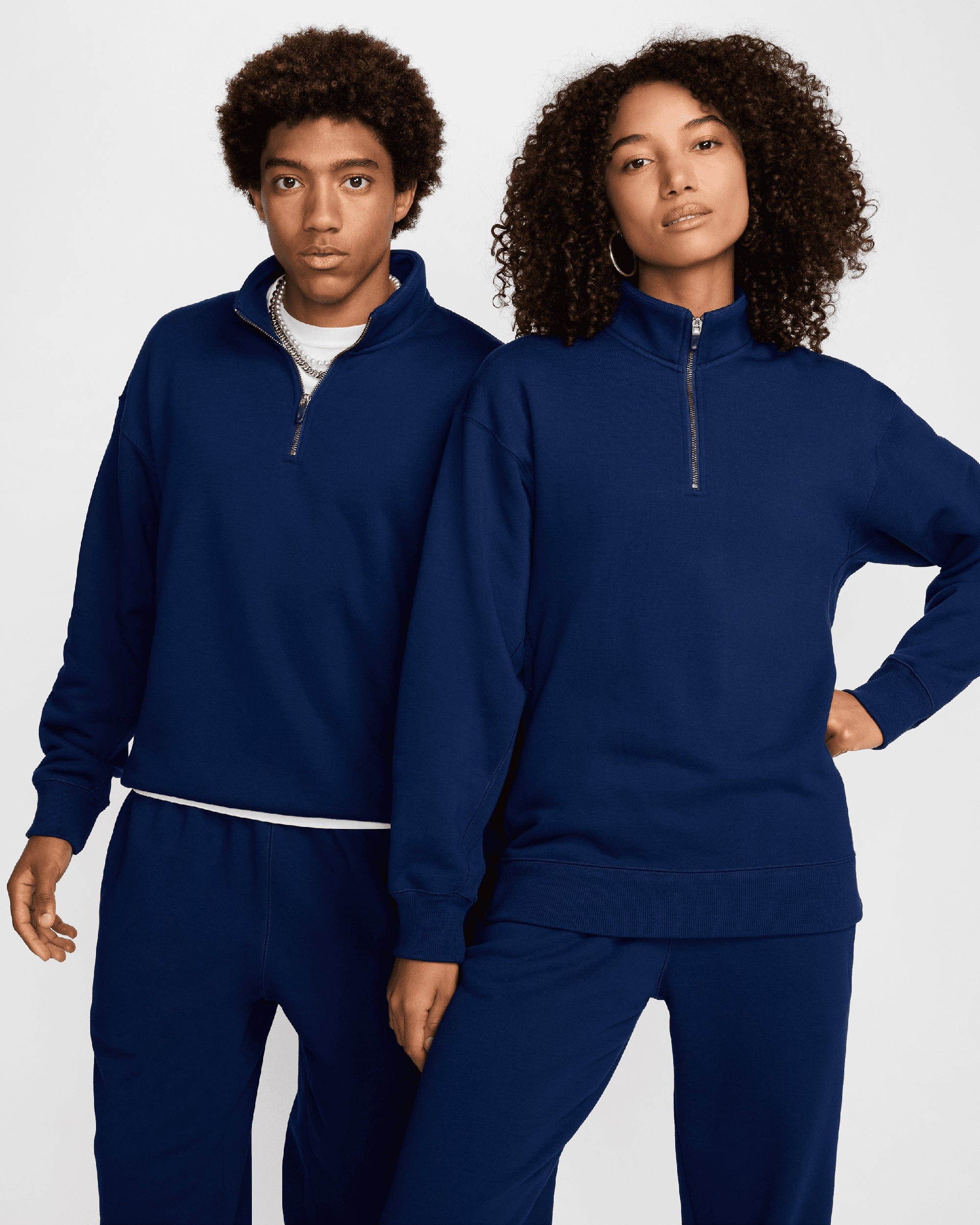 Nike Sudadera Half Zip Nike Unisex Wool Classics Quarter Zip Sweatshirt Unisex