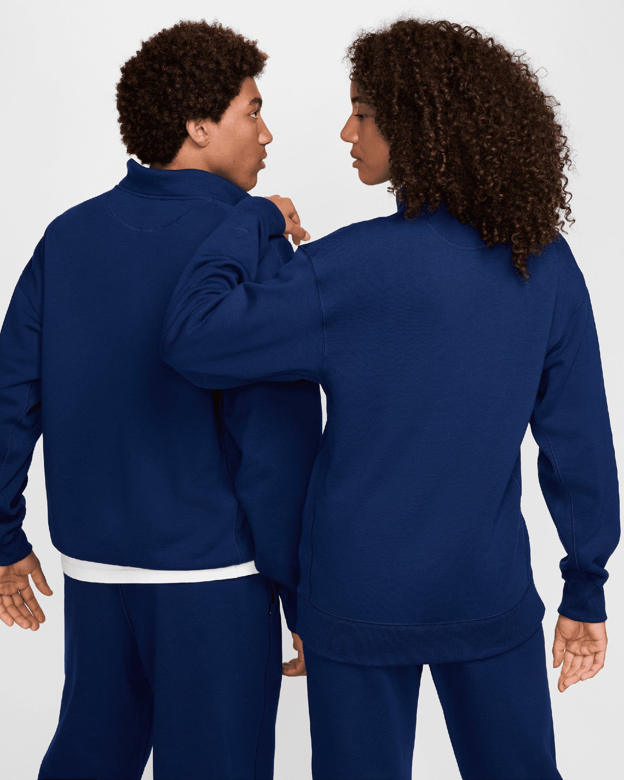 Nike Sudadera Half Zip Nike Unisex Wool Classics Quarter Zip Sweatshirt Unisex