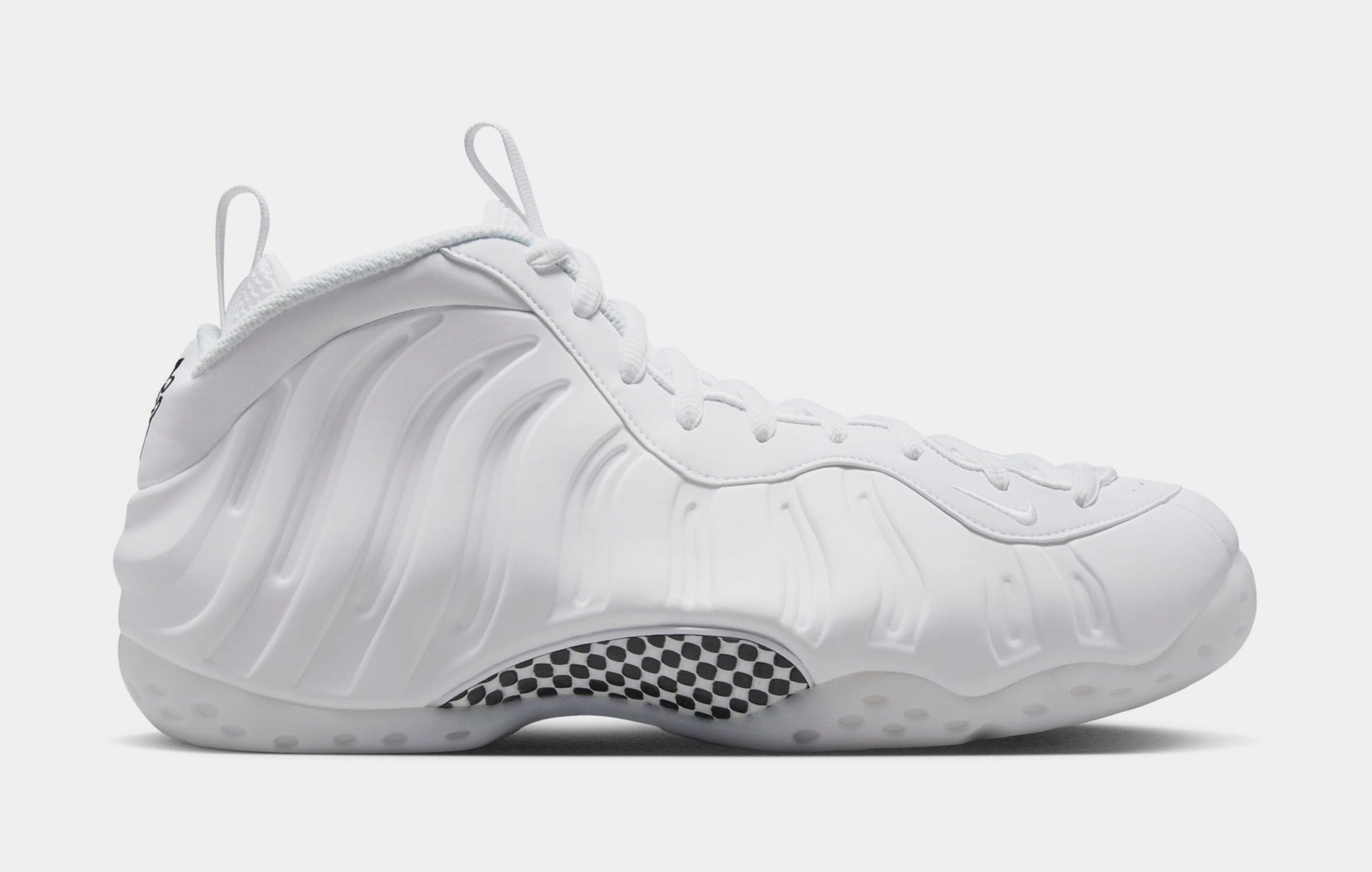 Nike Air Foamposite One Mens Lifestyle Shoes (White/White/White)