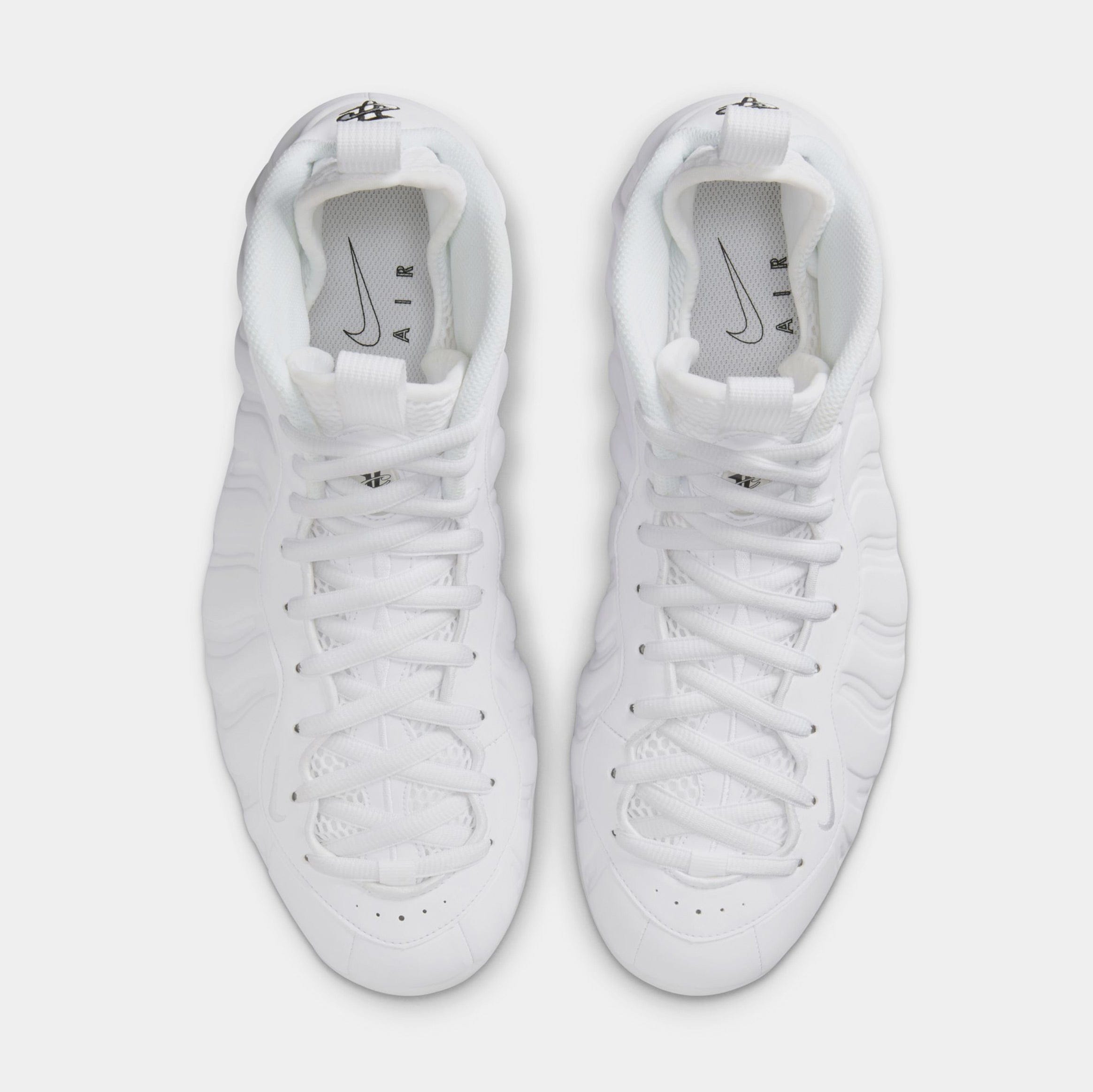 Nike Air Foamposite One Mens Lifestyle Shoes (White/White/White)