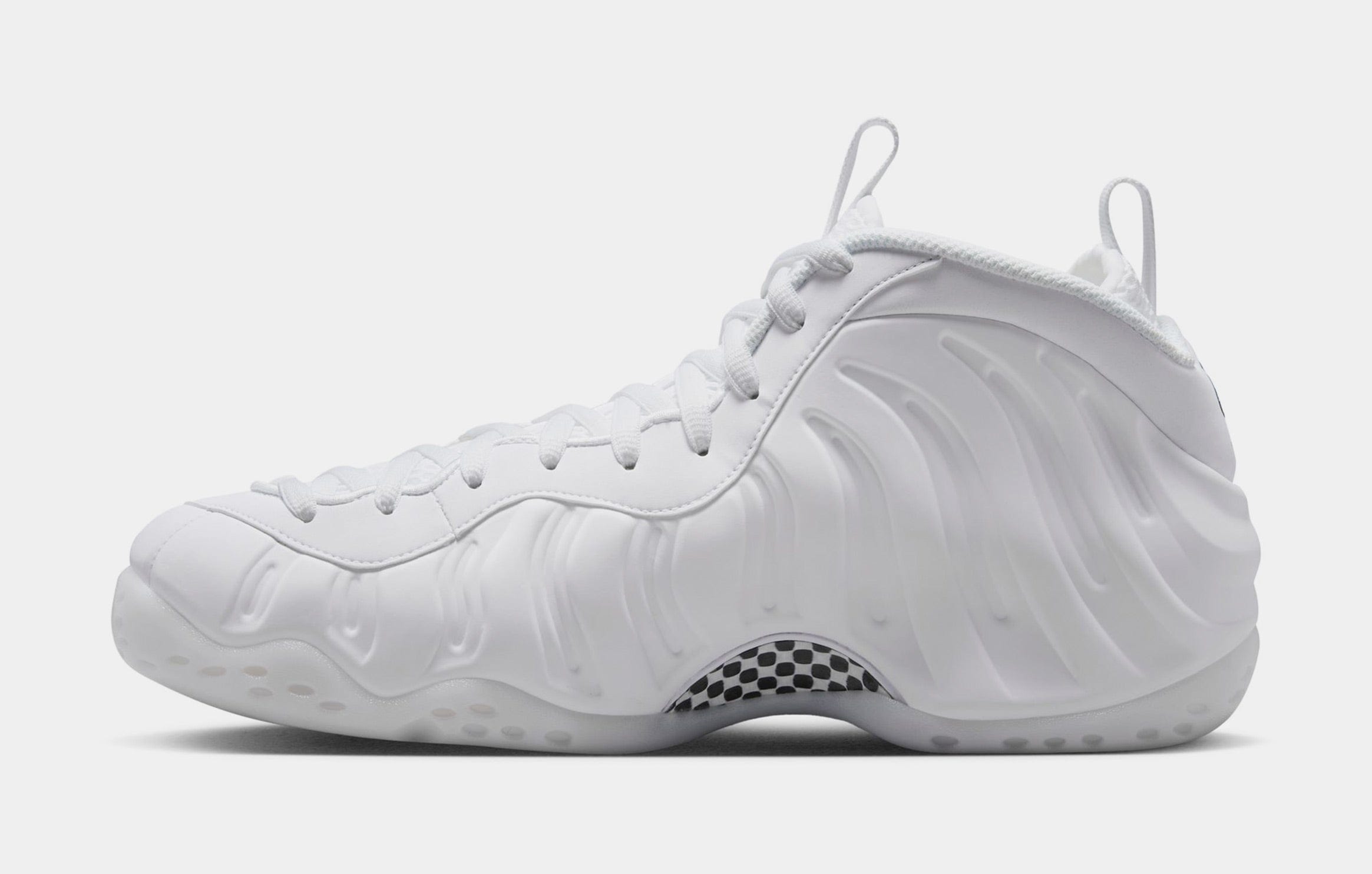 Nike Air Foamposite One Mens Lifestyle Shoes (White/White/White)