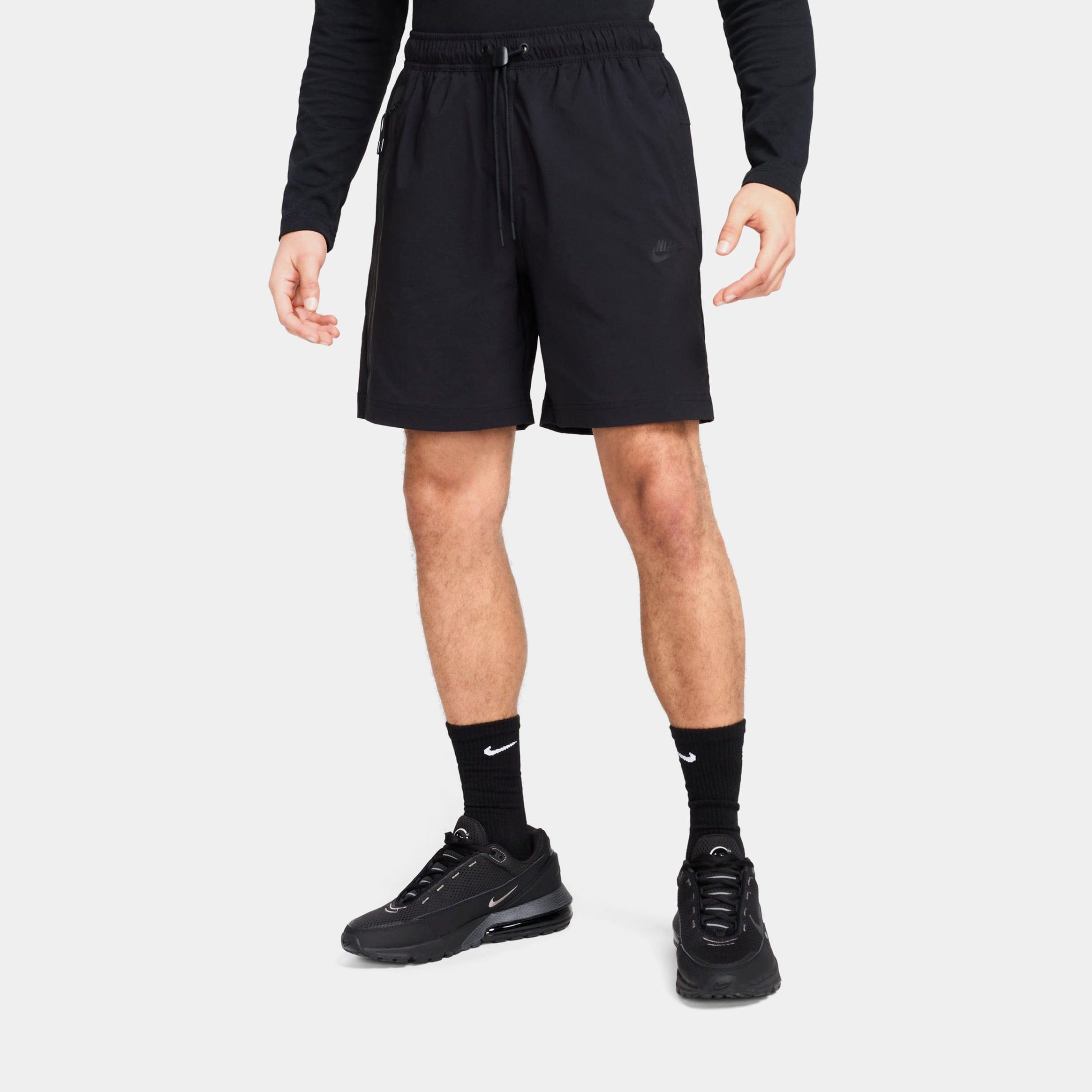 Nike Tech Woven Mens Shorts (Black/Black)