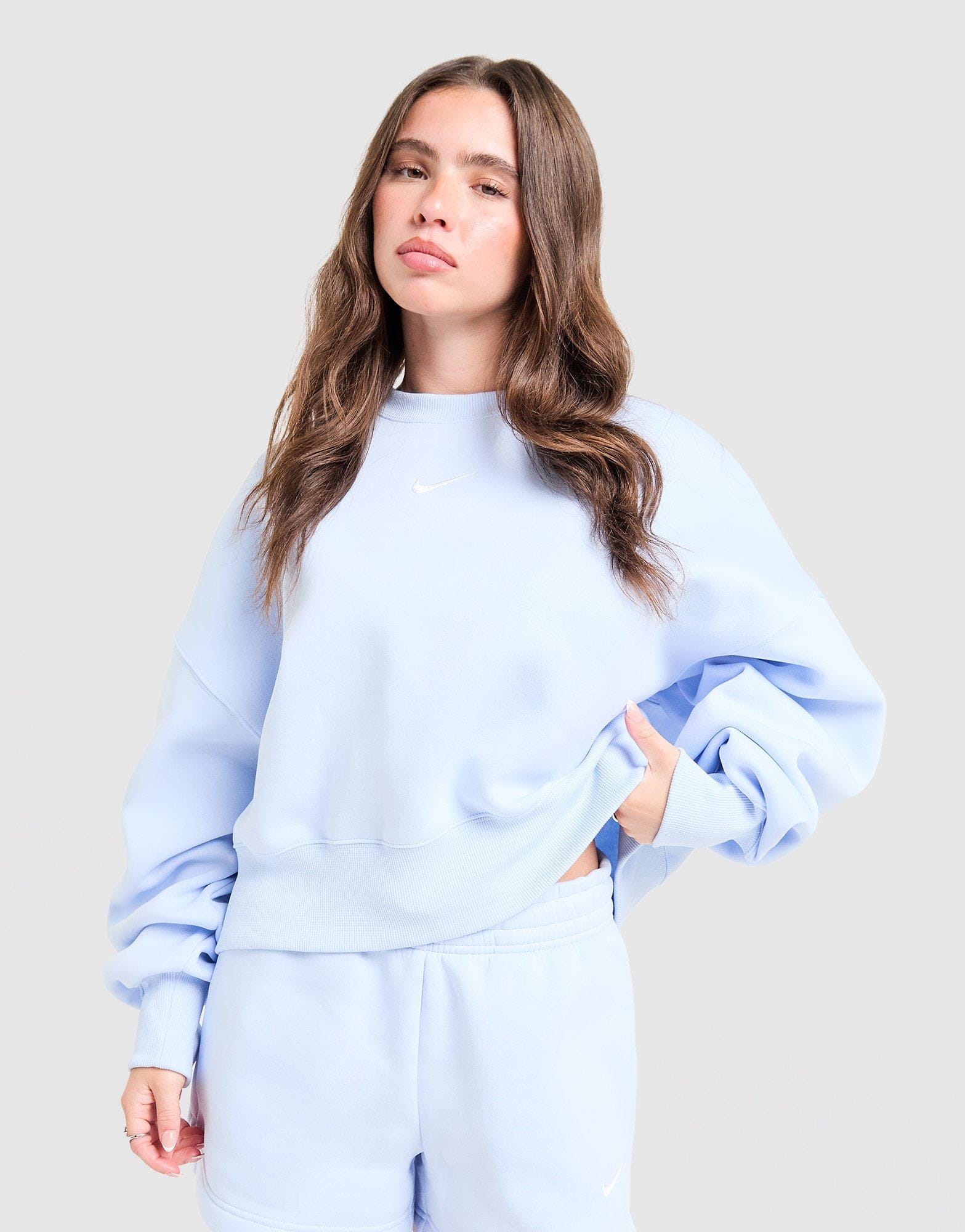 Nike Phoenix Crop Oversized Crew Sweatshirt
