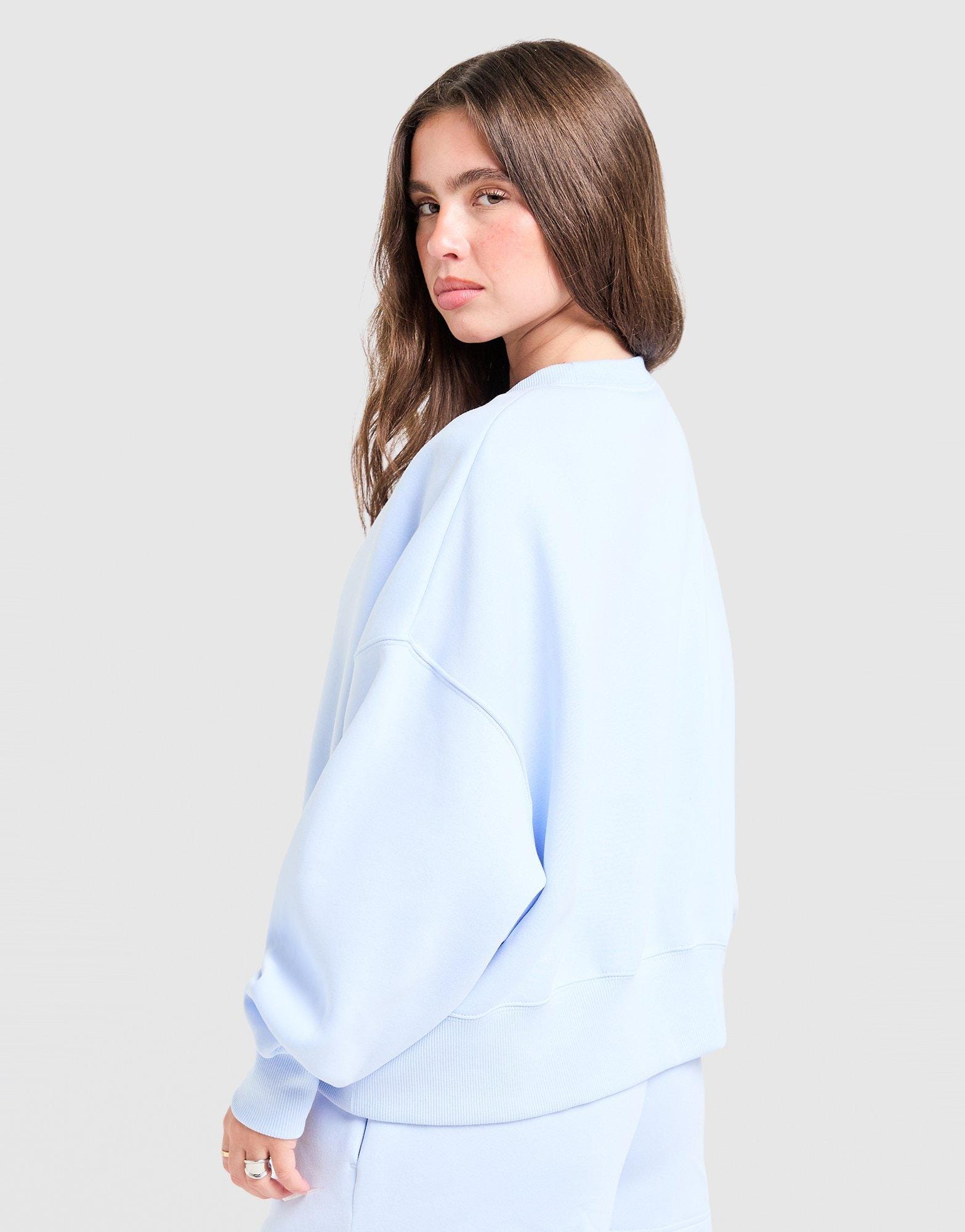 Nike Phoenix Crop Oversized Crew Sweatshirt