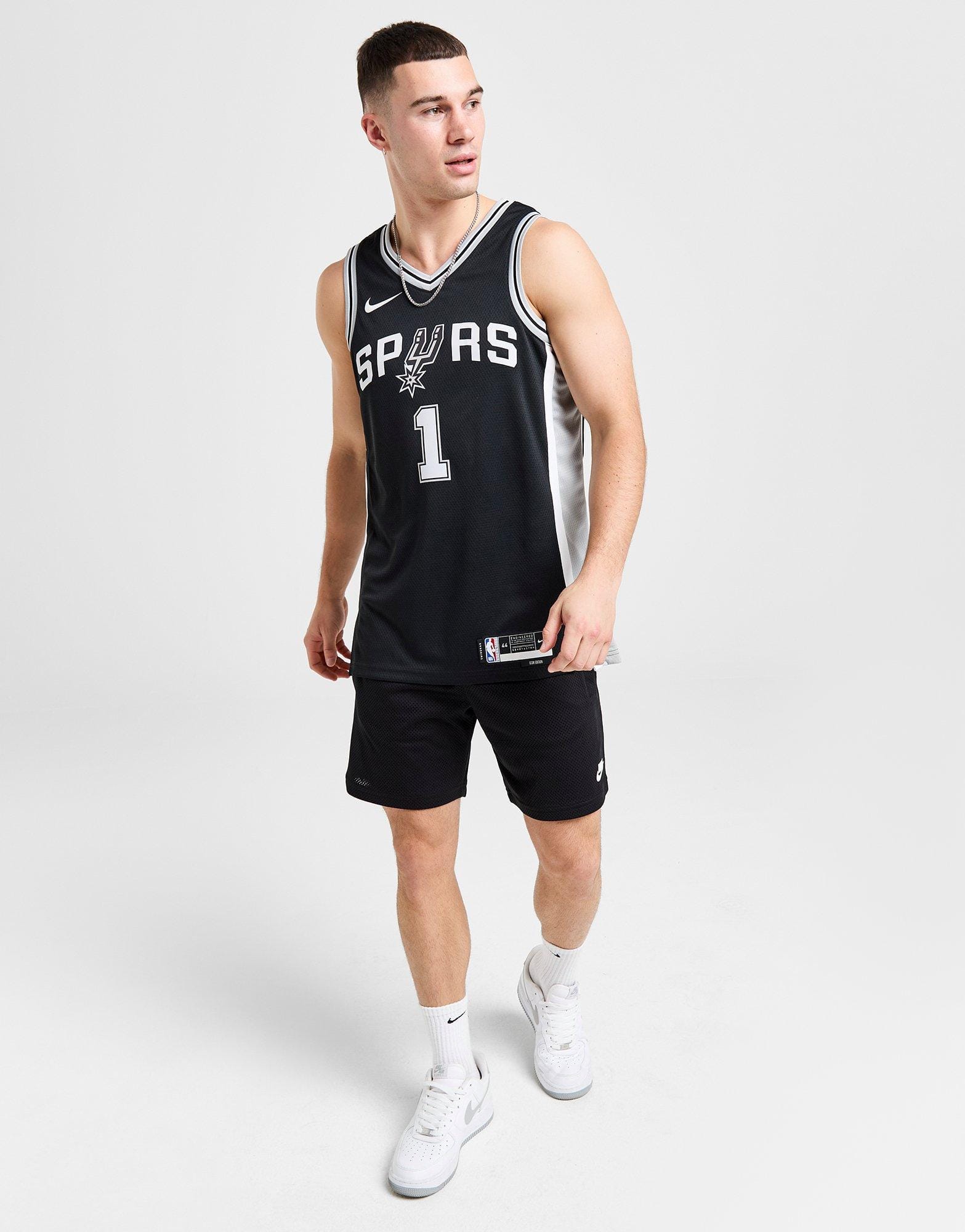 Nike NBA San Antonio Spurs Wembanyama #1 Icon Jersey