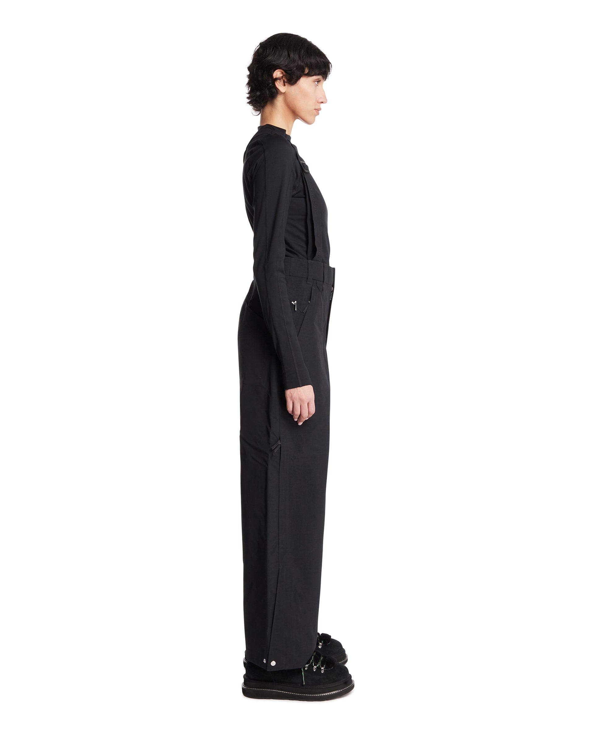 Nike x Jacquemus Pantaloni Con Bretelle Neri