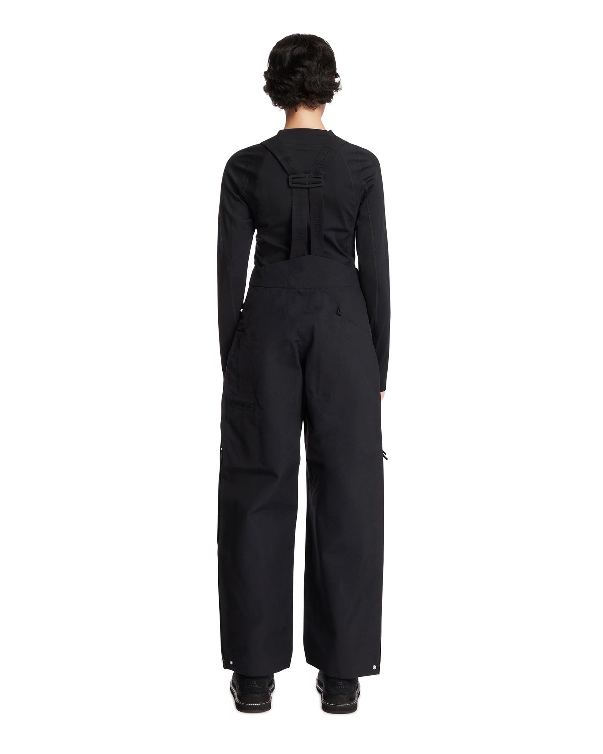 Nike x Jacquemus Pantaloni Con Bretelle Neri