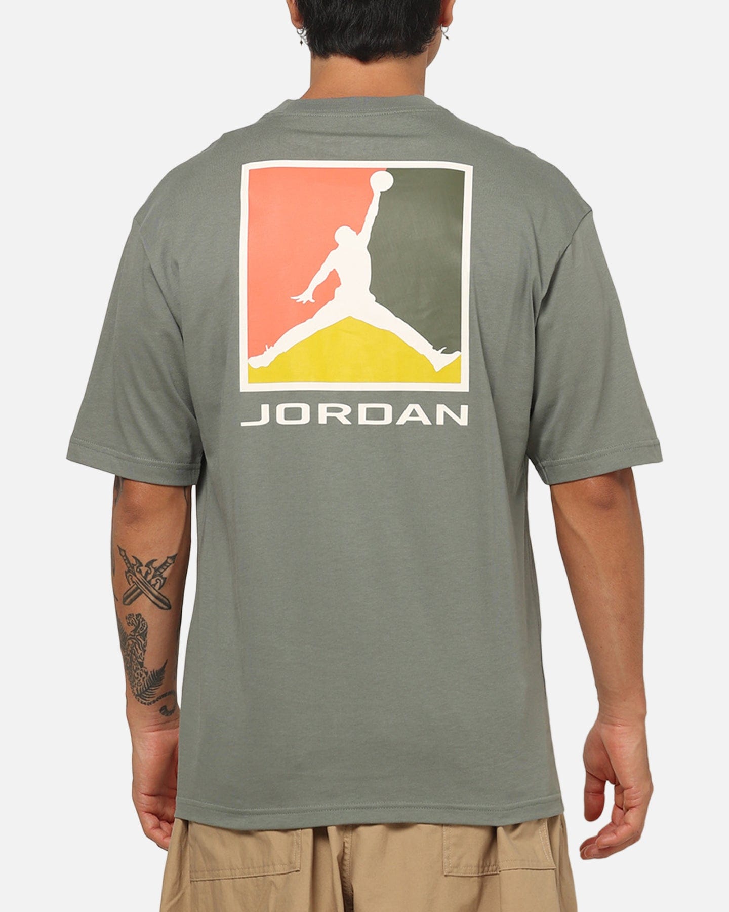 Nike Jumpman Brooklyn 3.0 T - Shirt Vintage Lichen