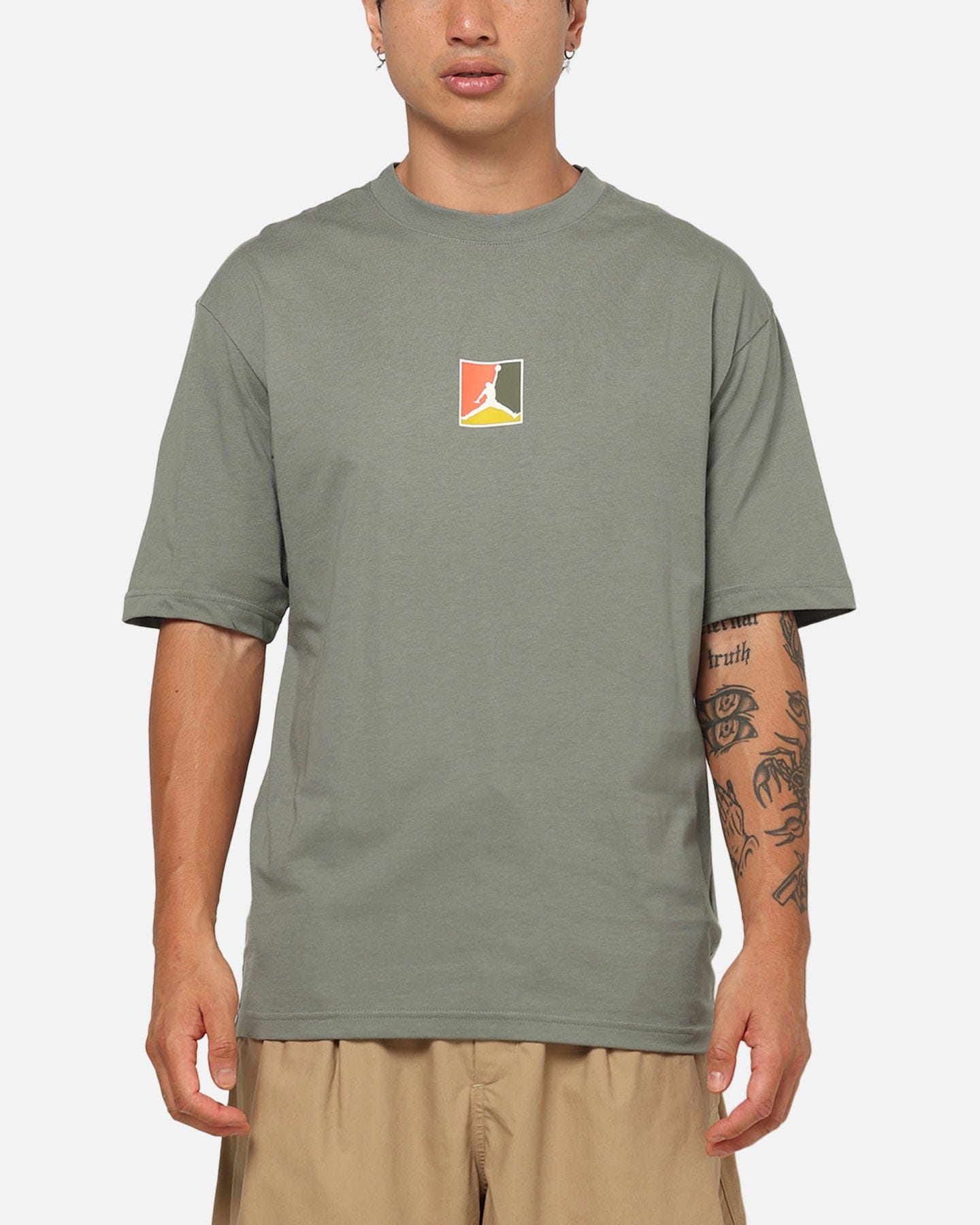 Nike Jumpman Brooklyn 3.0 T - Shirt Vintage Lichen