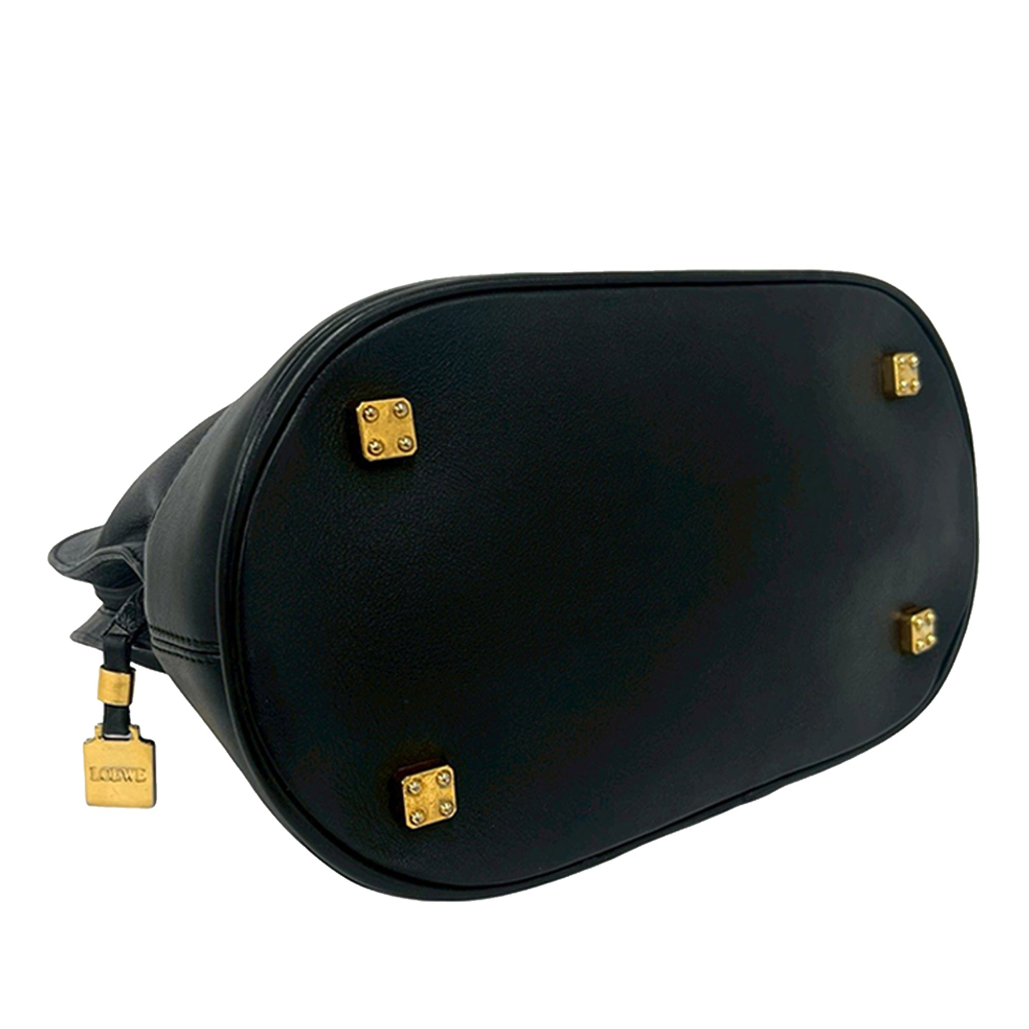 Loewe Leather Anagram Dome Satchel