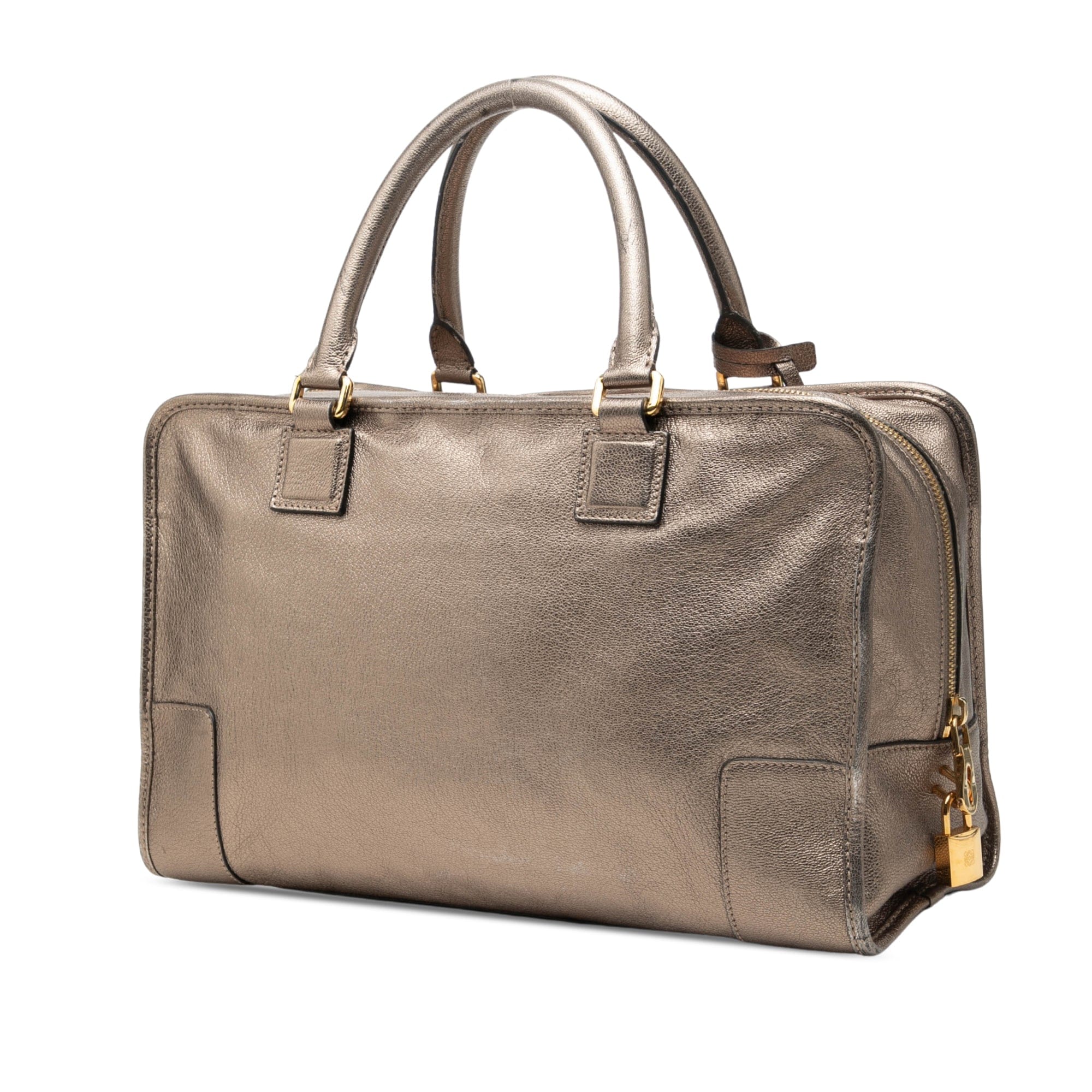 Loewe Metallic Goatskin Amazona 36