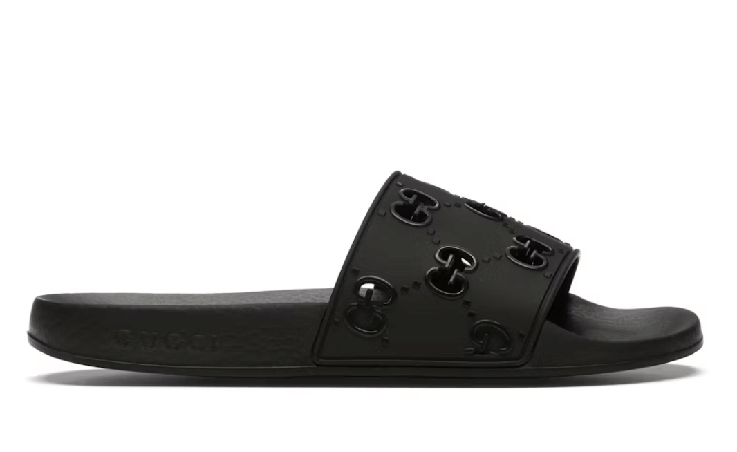 Gucci Slide Black Rubber (Women's)
