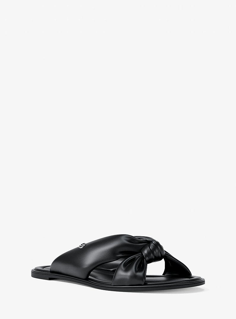Michael Kors Elena Slide Sandal BLACK