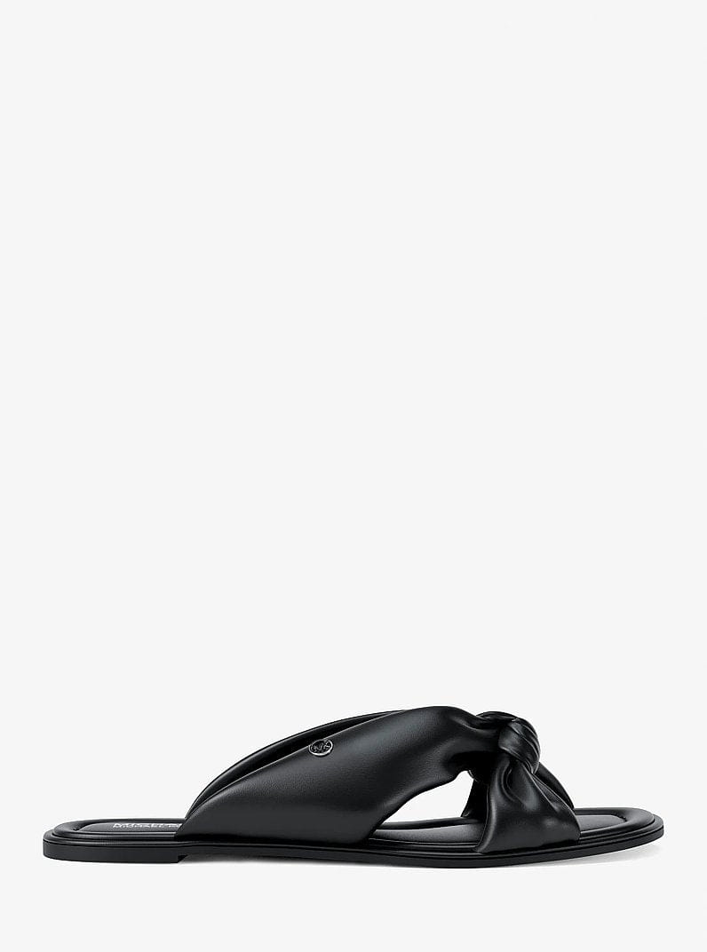 Michael Kors Elena Slide Sandal BLACK