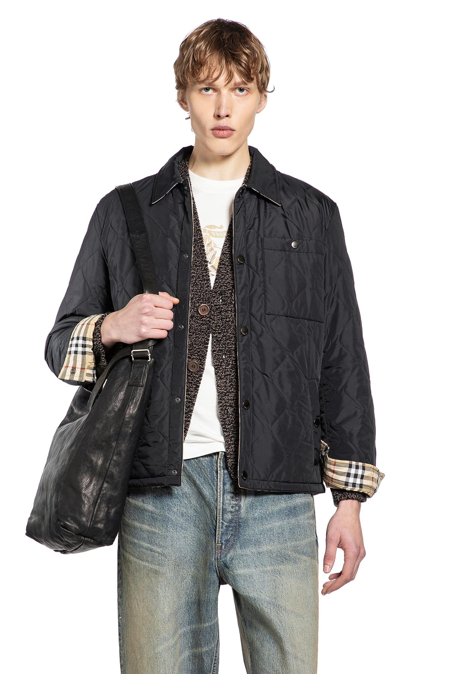 Burberry Quilted Nylon Overshirt
