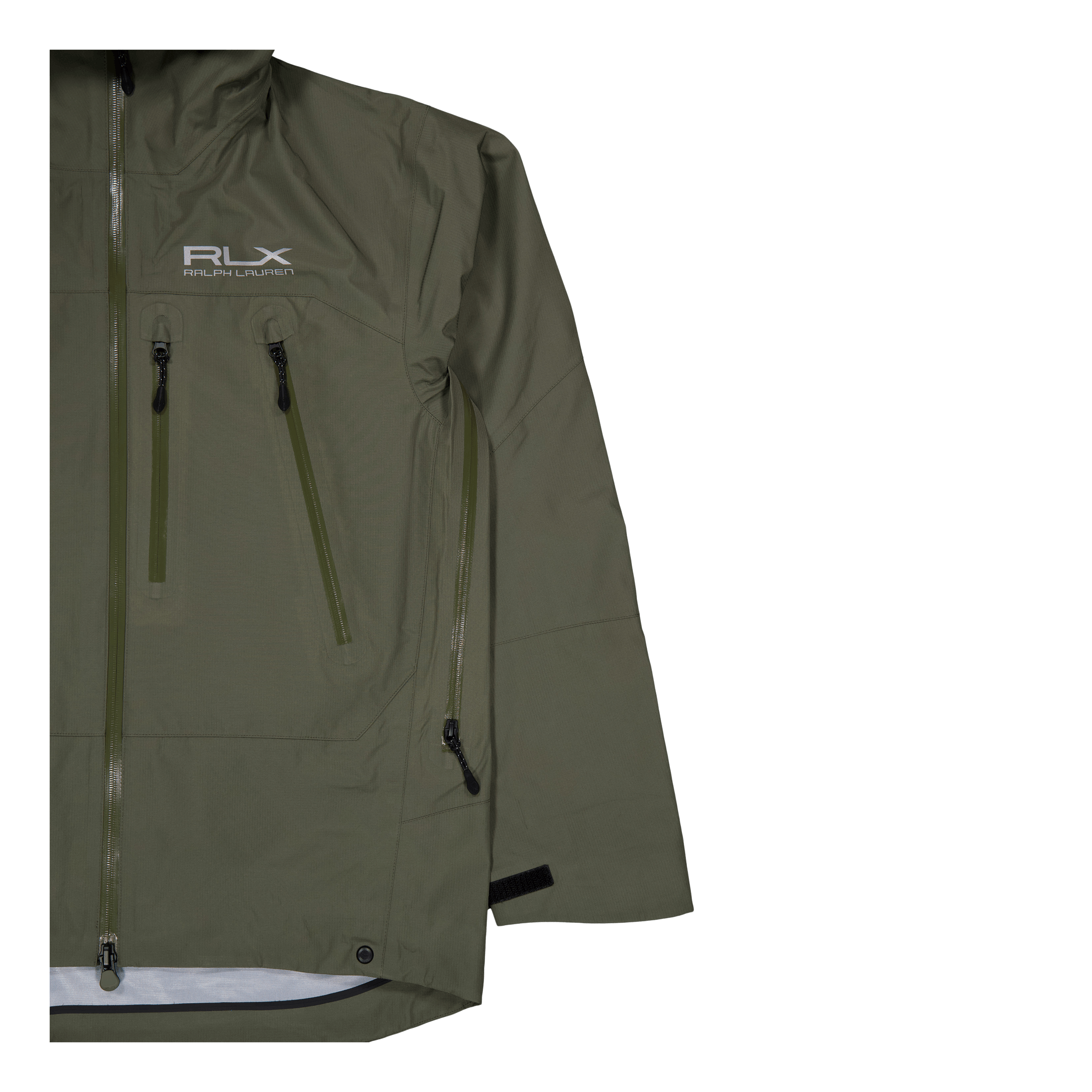 Polo Ralph Lauren Water - Repellent Hooded Jacket Fossil Green