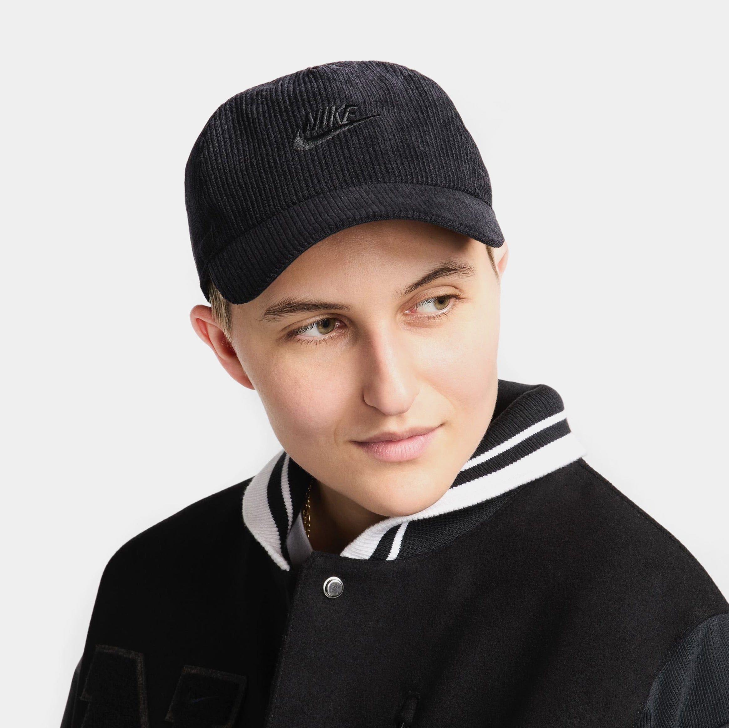 Nike Unstructured Corduroy Cap Mens Hat (Black)