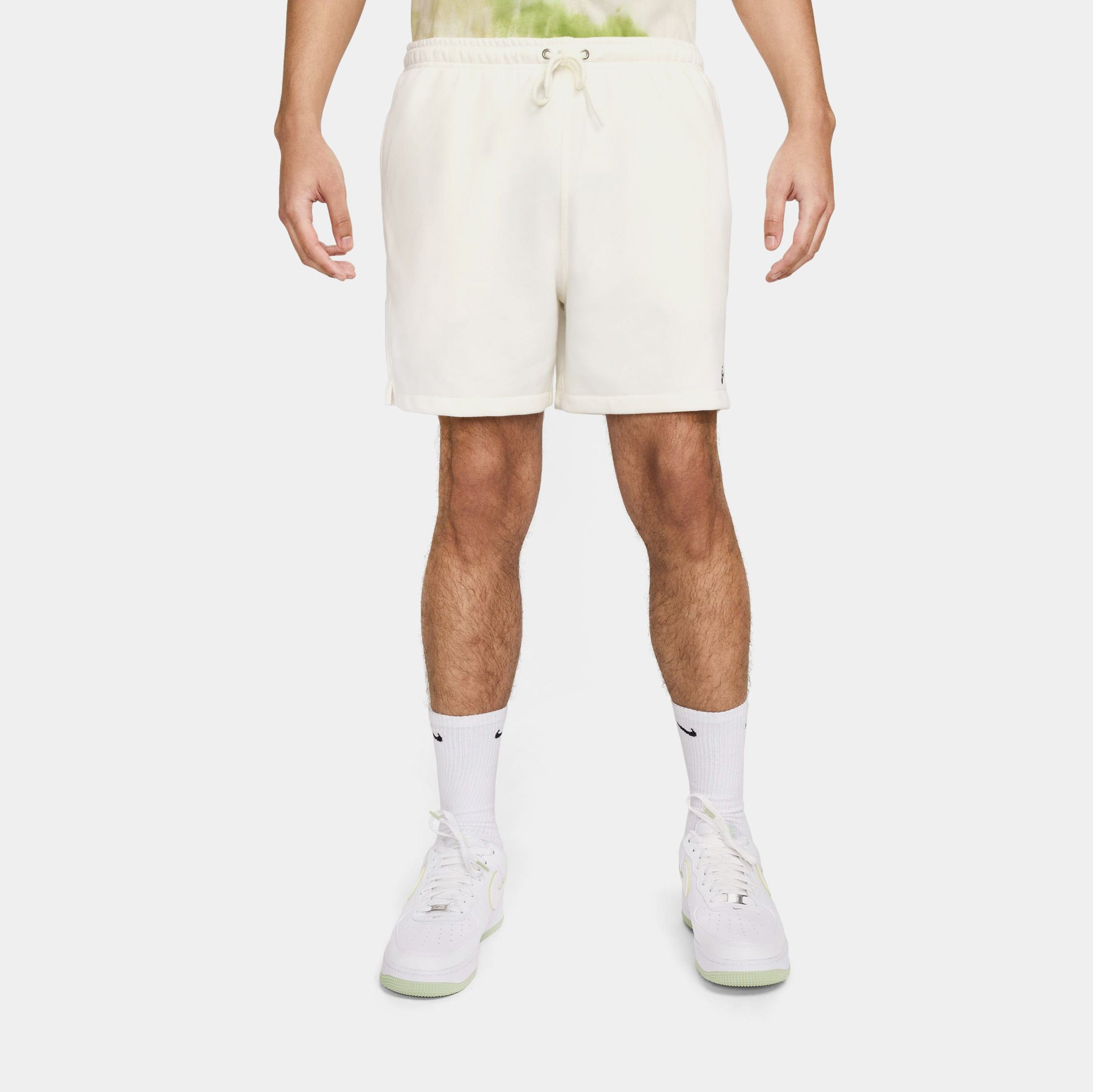 Nike Club French Terry Flow Mens Shorts (Beige)
